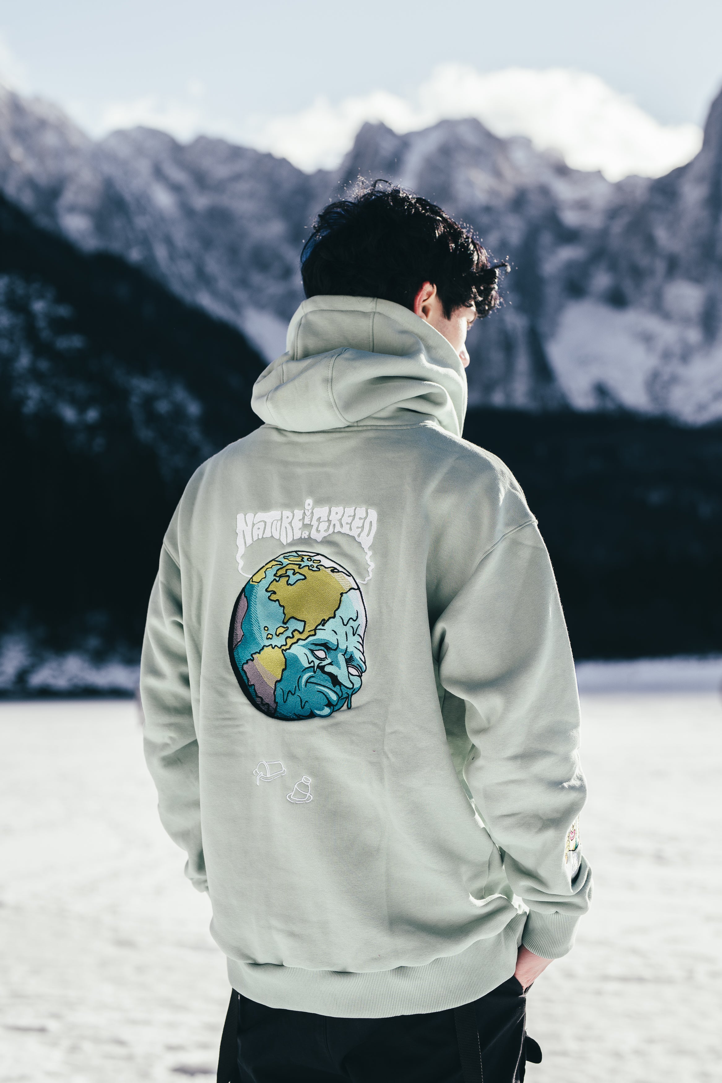 M's Oversized Gipp Planet Hoodie