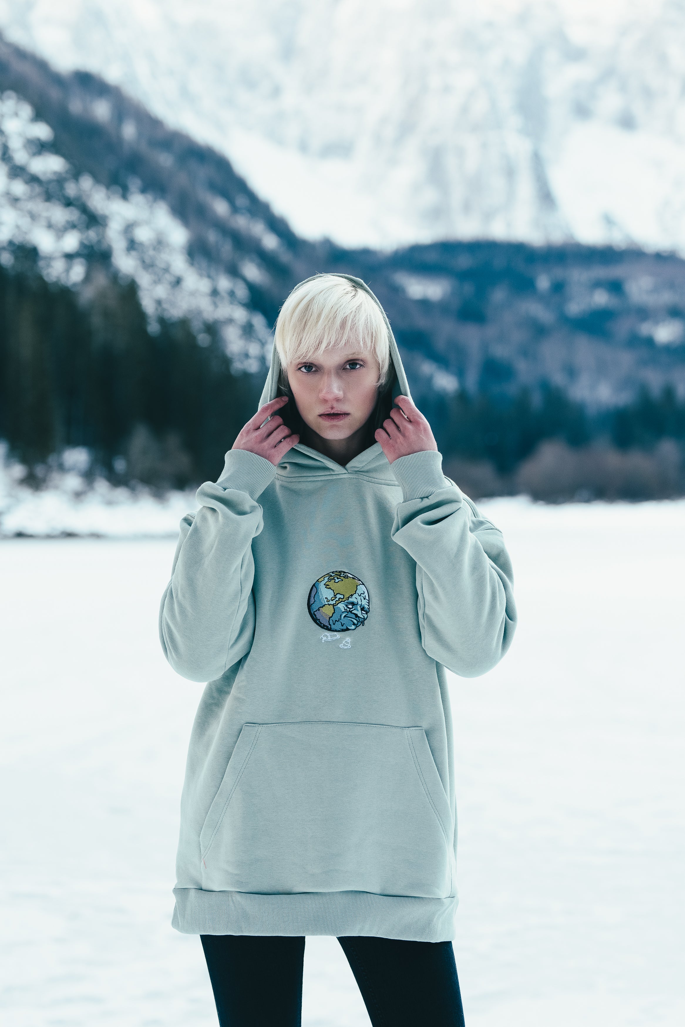 W's Oversized Gipp Planet Hoodie