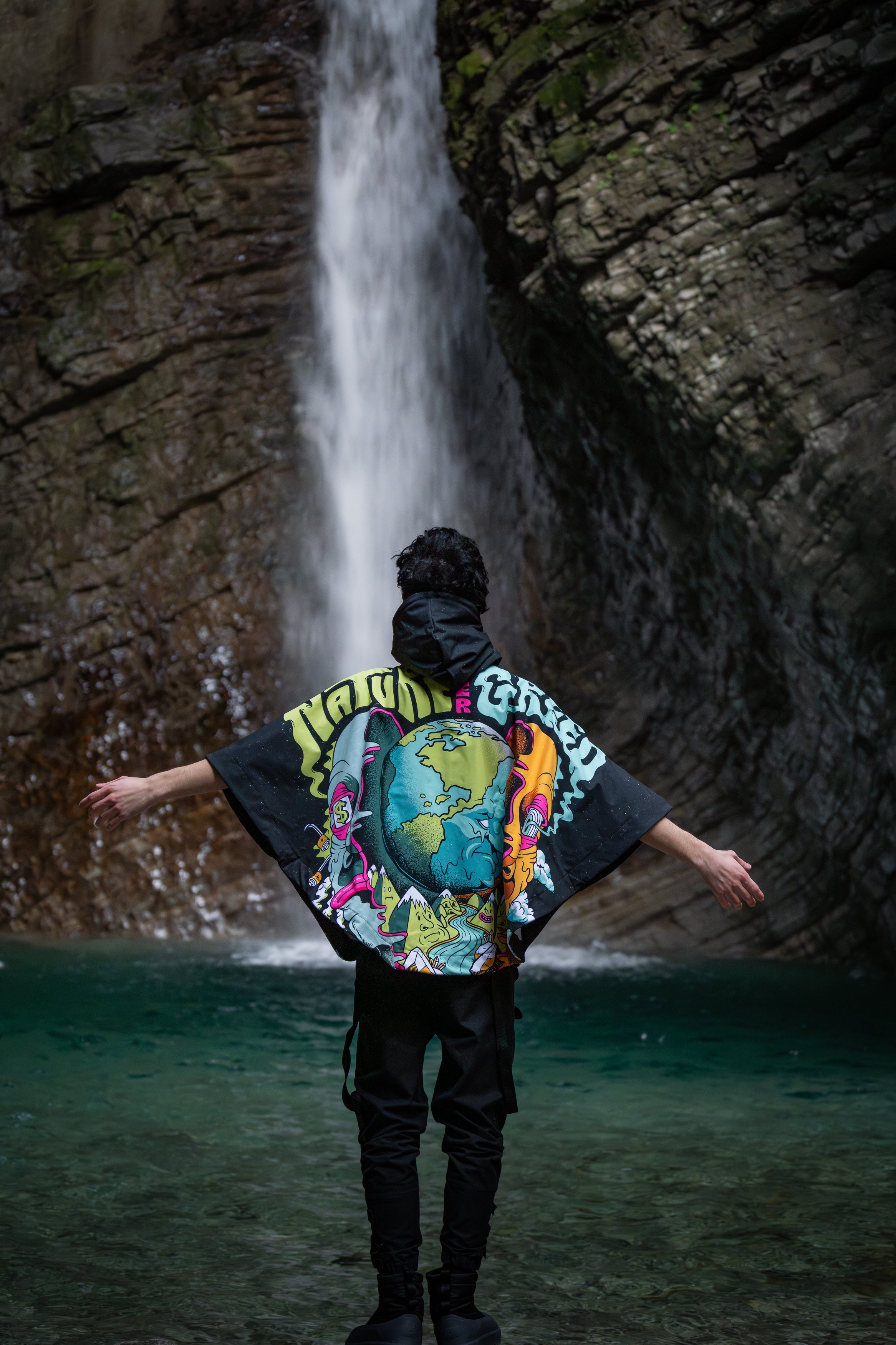 M's GIP Soft Shell Poncho