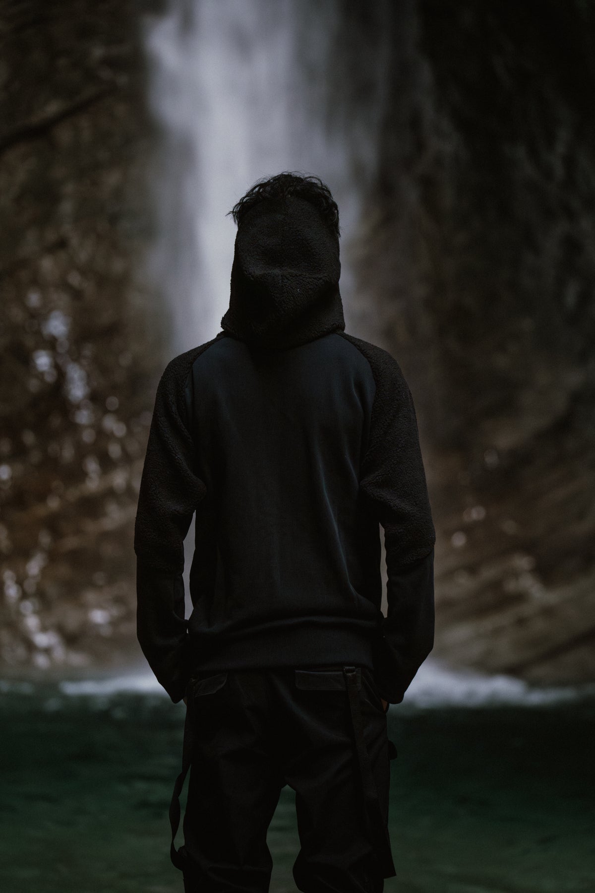 Photography Dark Man The Man Standing In The Fog Evening Night