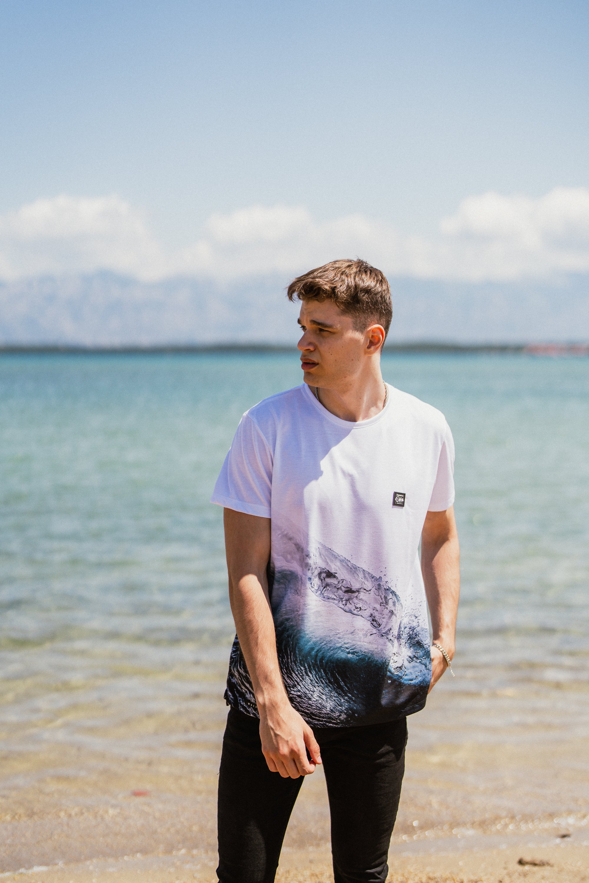 M's Wave All Over Print T-Shirt