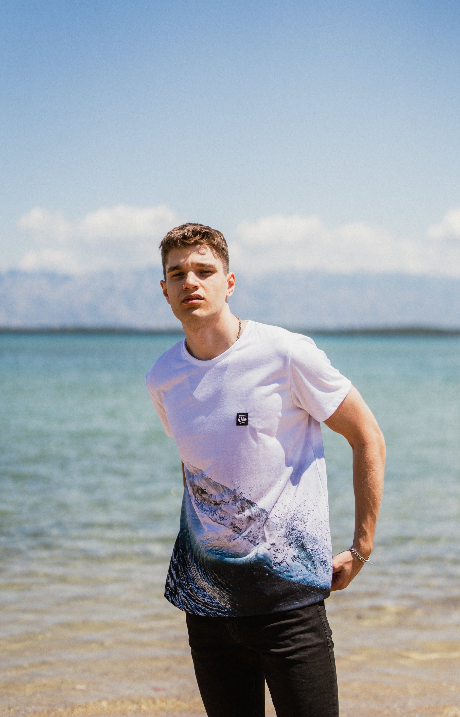 M's Wave All Over Print T-Shirt