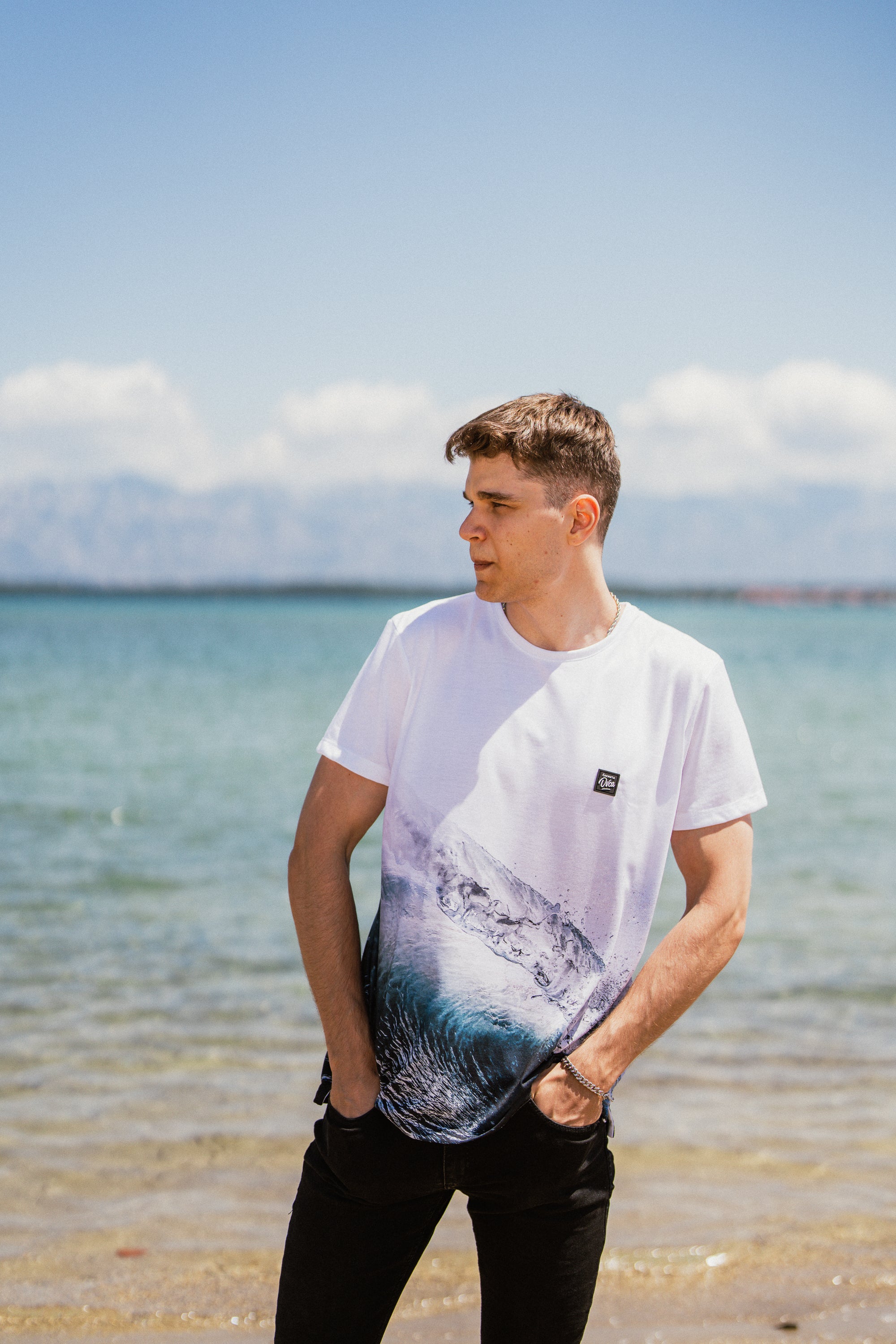 M's Wave All Over Print T-Shirt