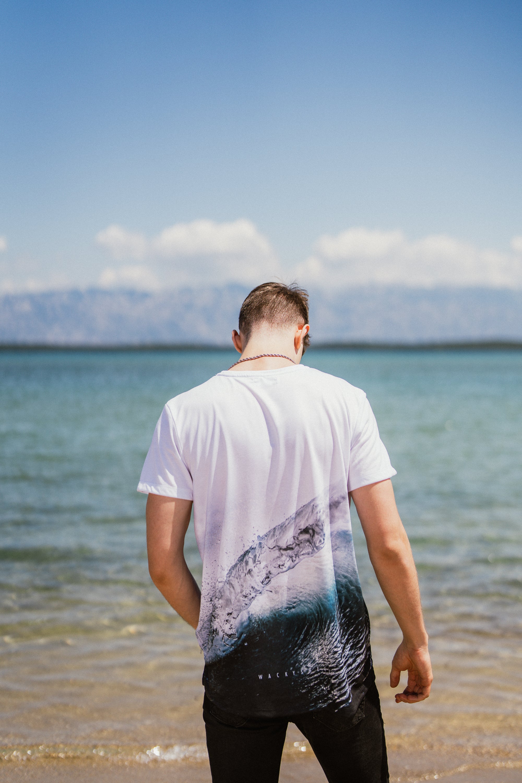 M's Wave All Over Print T-Shirt