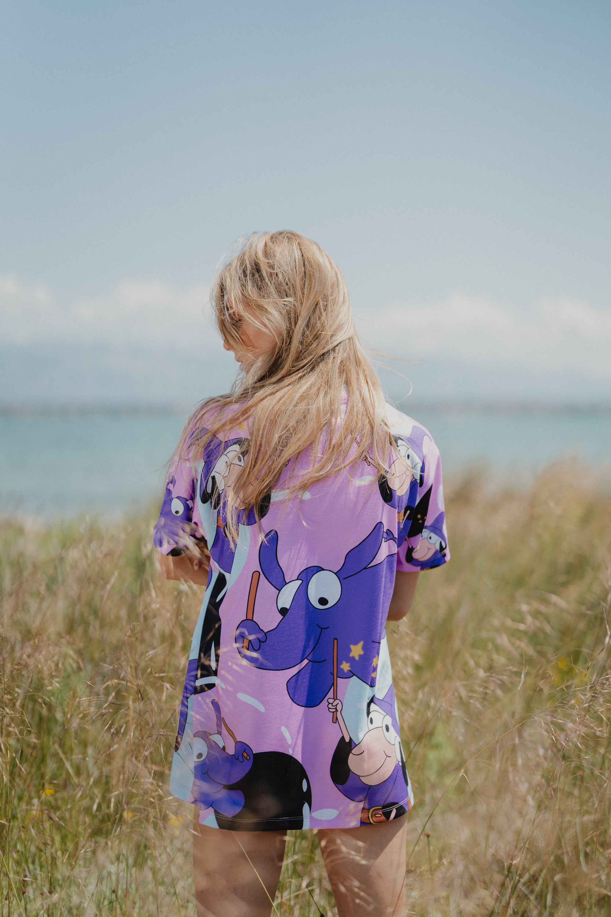 W's Elephant All Over Print T-Shirt