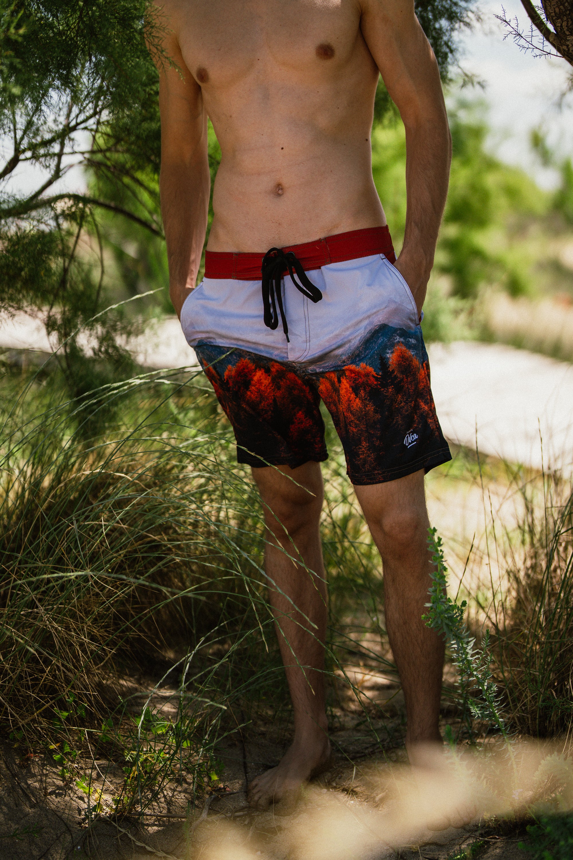 M's Short Forest Swim Shorts