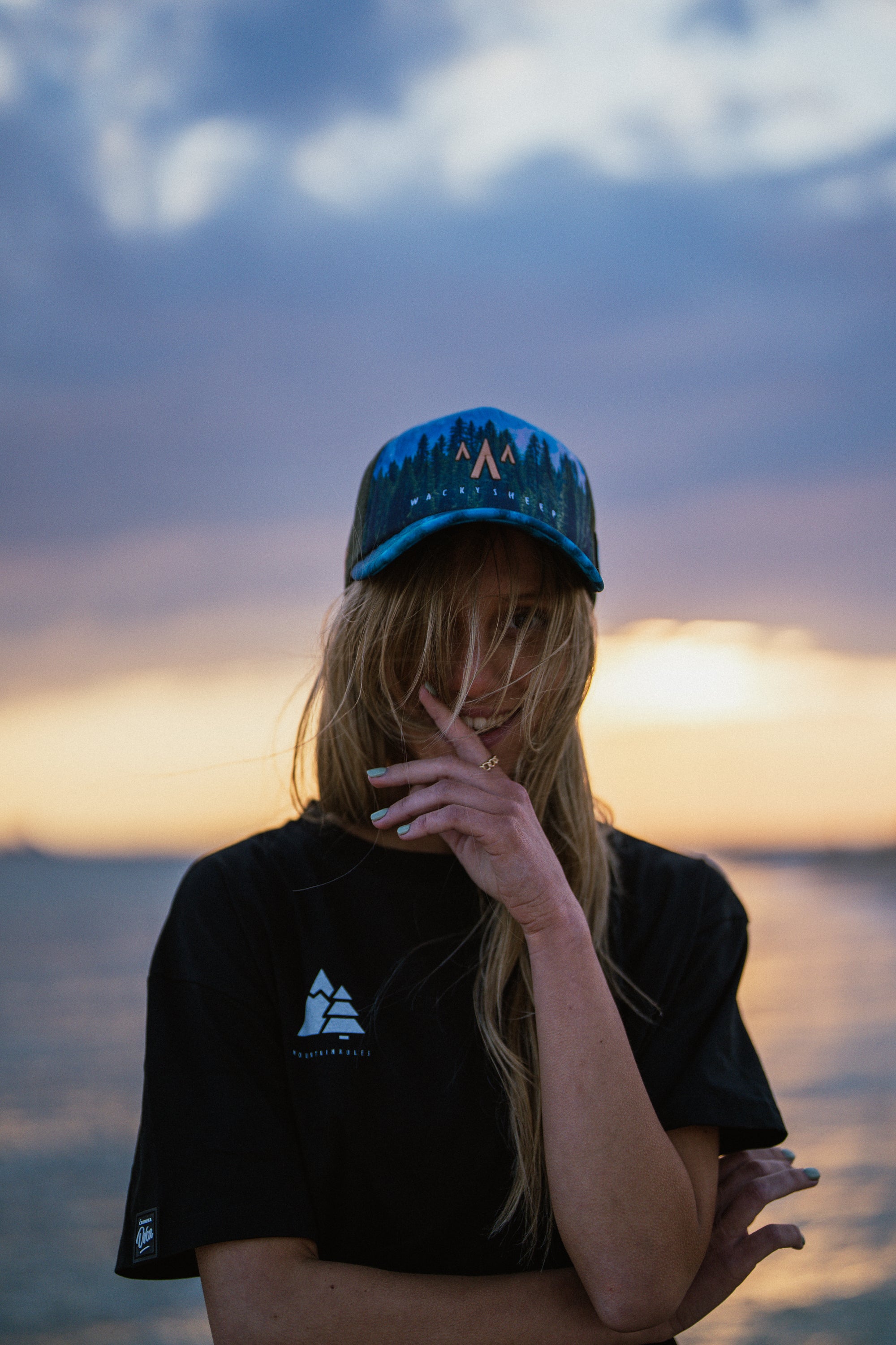 W's Black Dolomiti T-Shirt