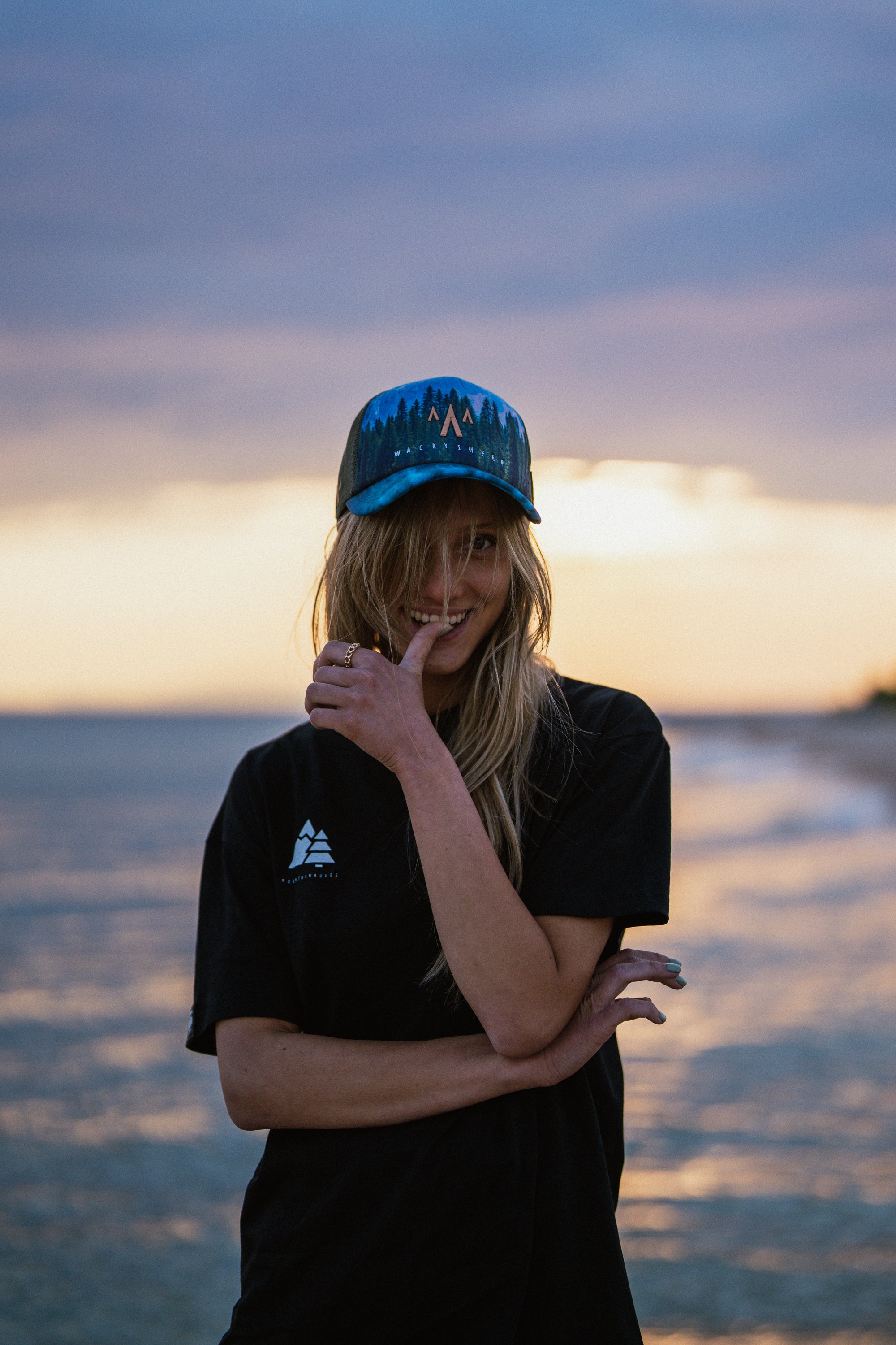 W's Black Dolomiti T-Shirt