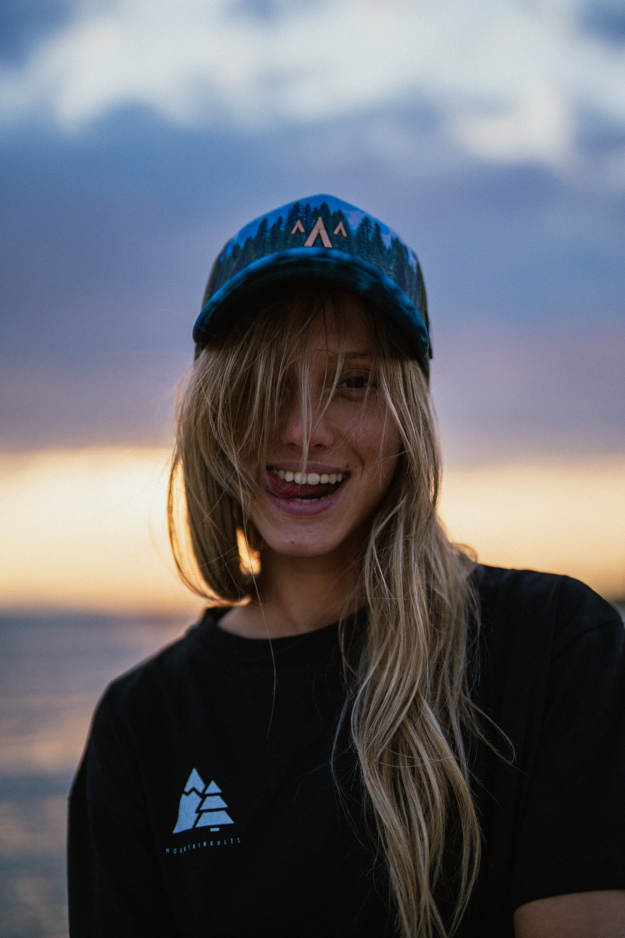 W's Black Dolomiti T-Shirt