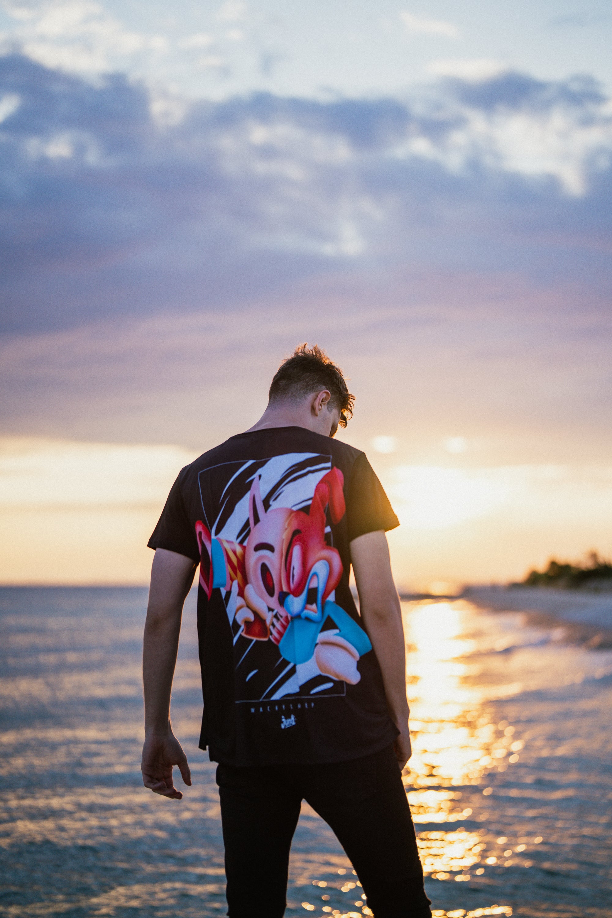 M's Black Rabbit T-Shirt