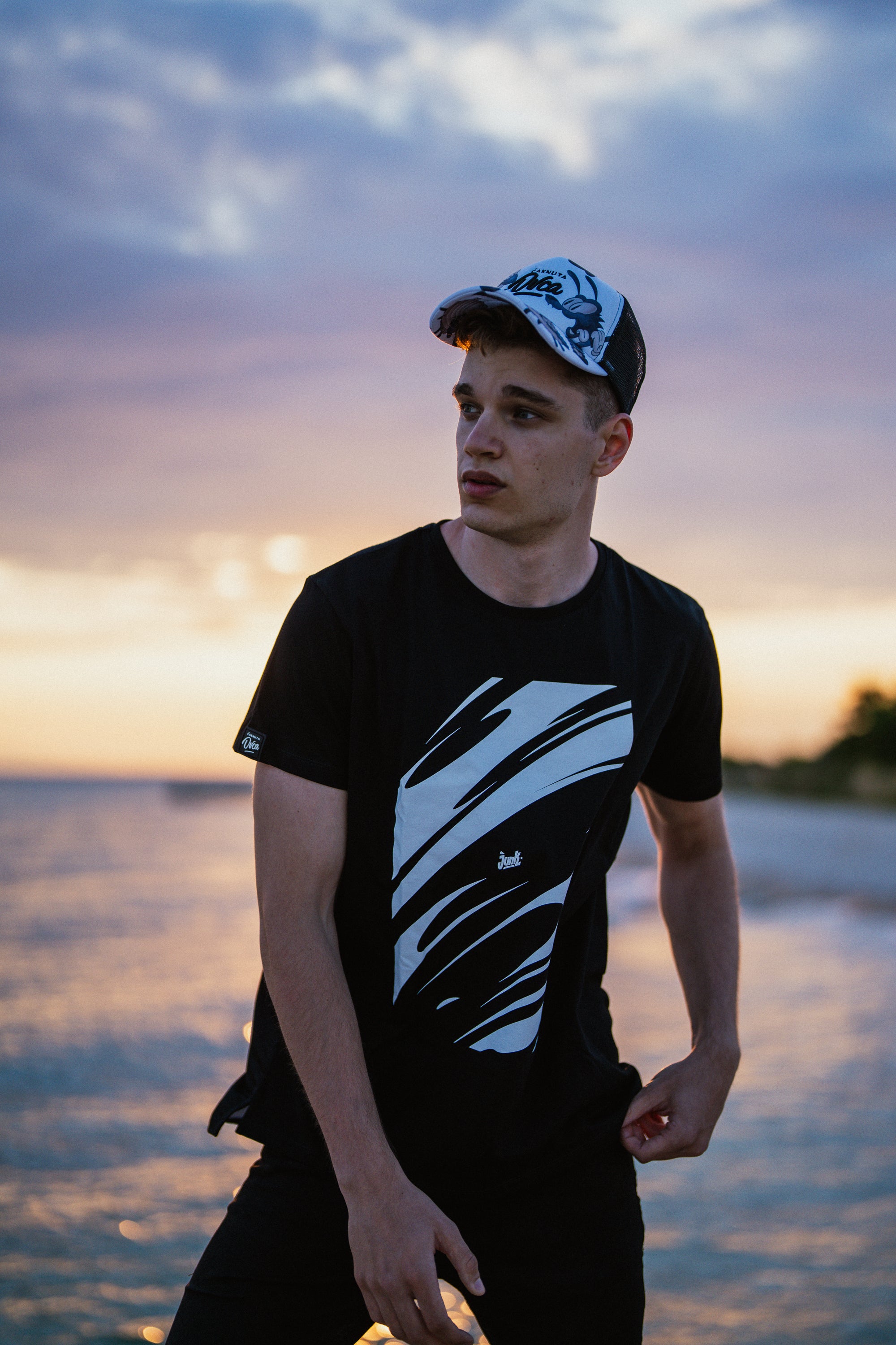 M's Black Rabbit T-Shirt