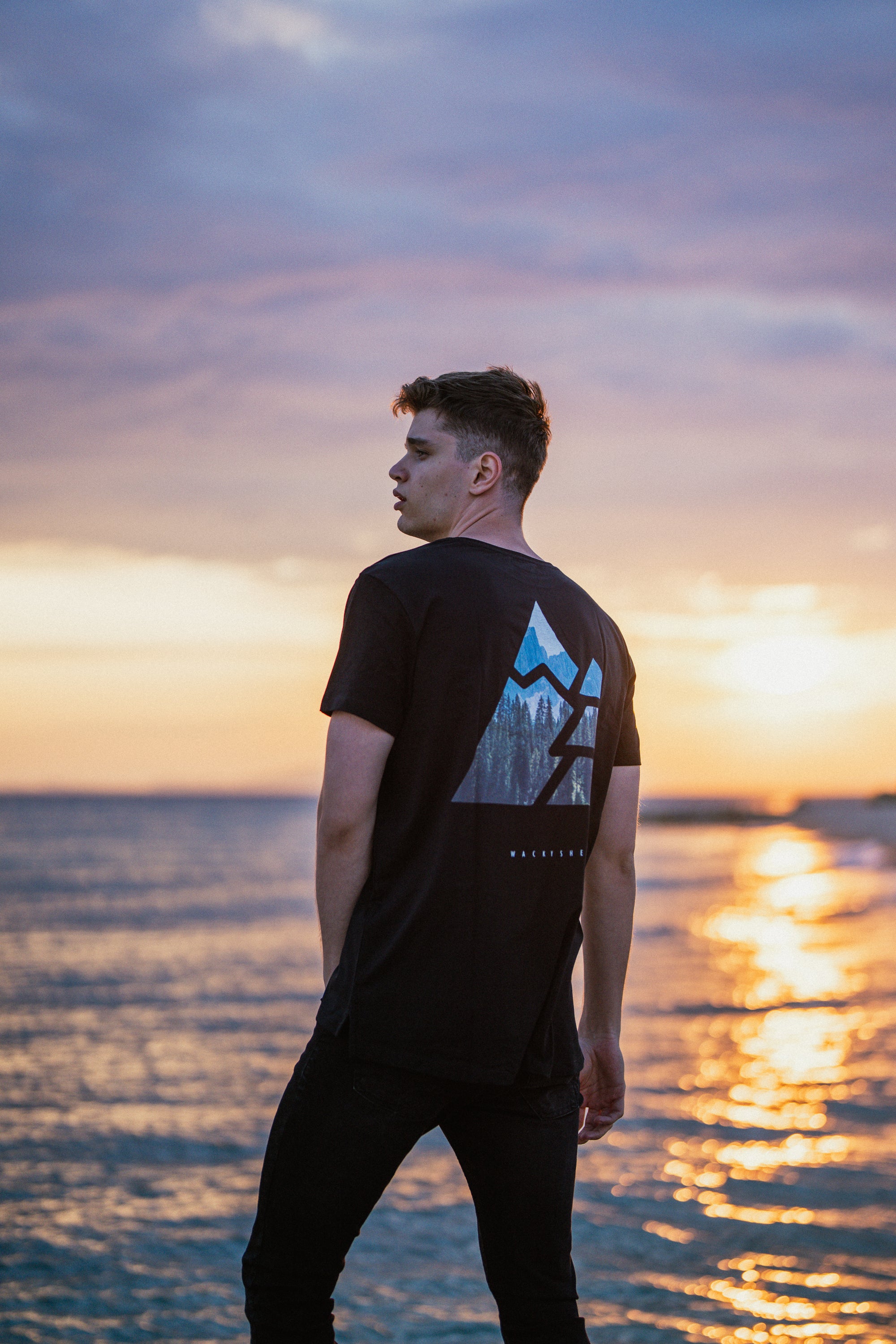 M's Dolomiti Black T-Shirt