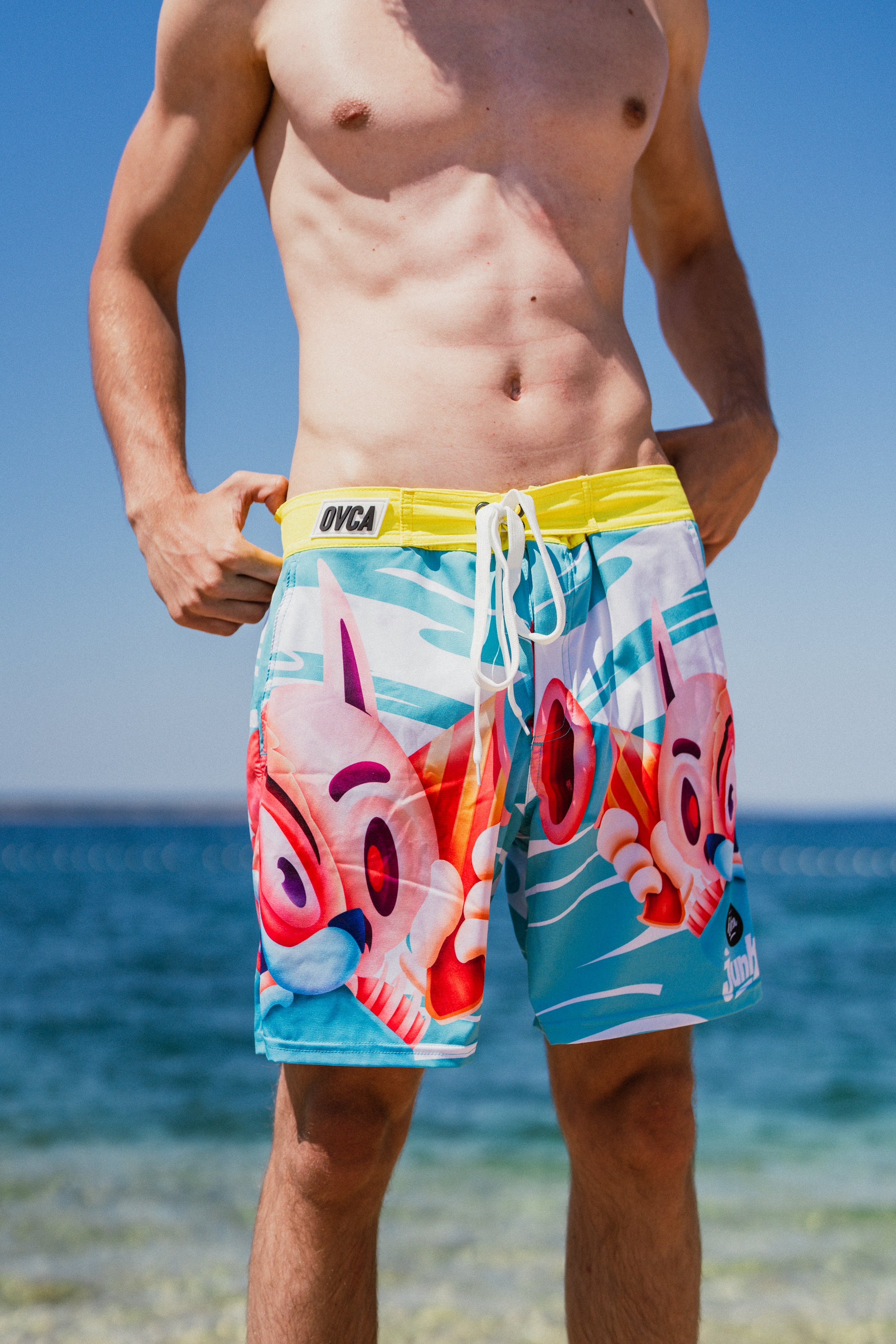 M's Short Rabbit Swim Shorts