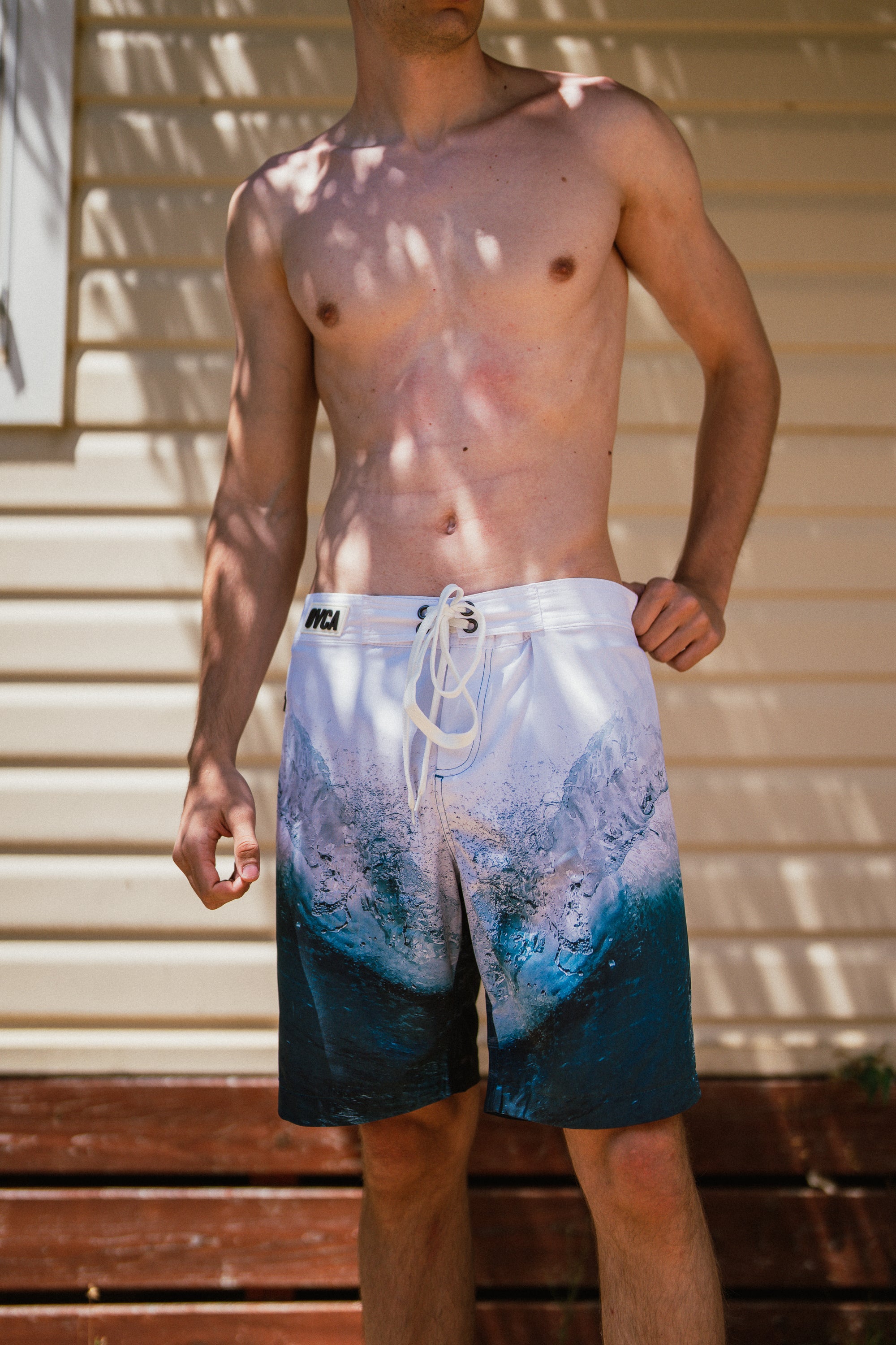 M's Long Wave Swim Shorts