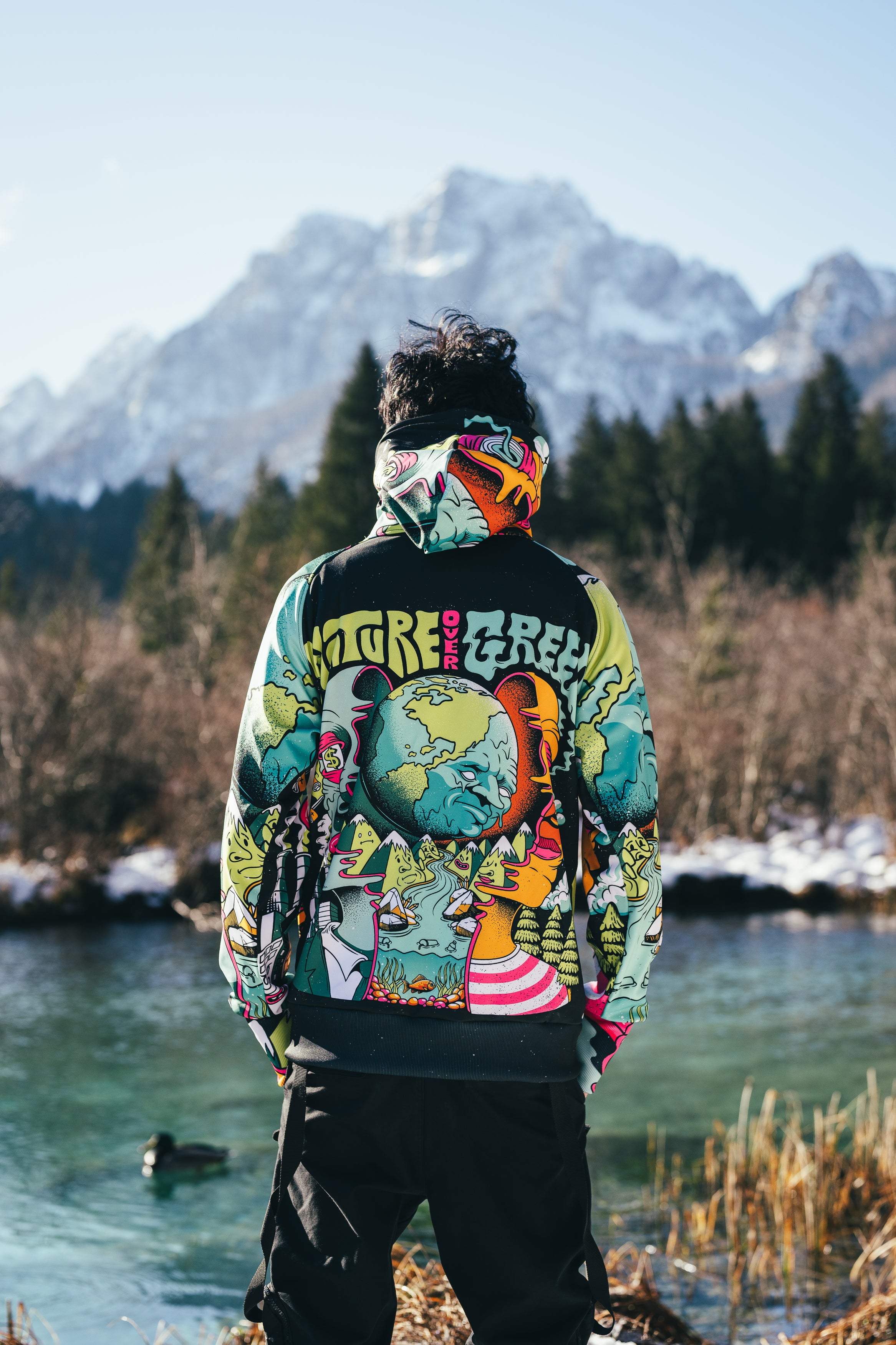 M's GREED Zip Hoodie