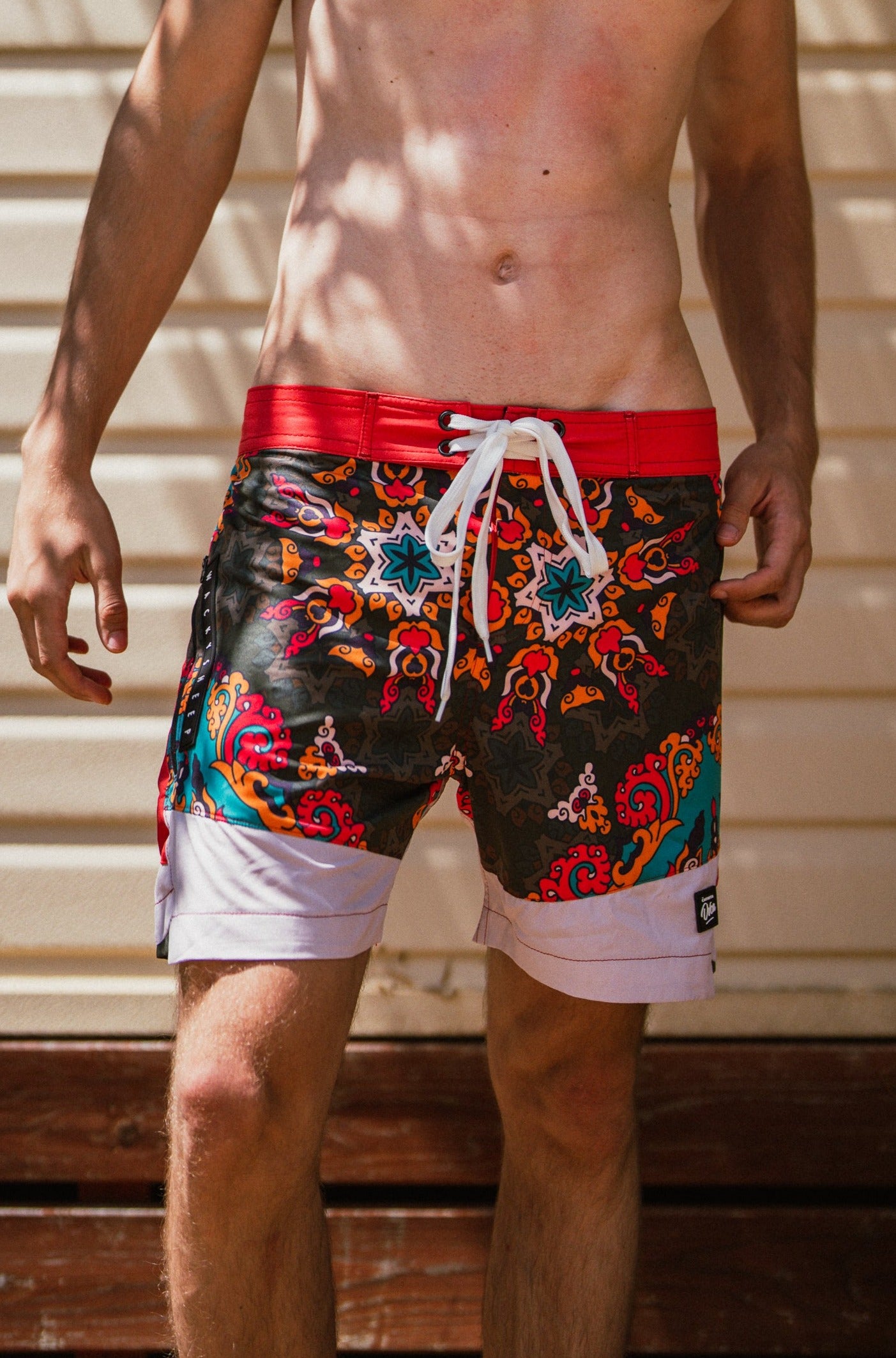 M's Short Classic Brick Swim Shorts