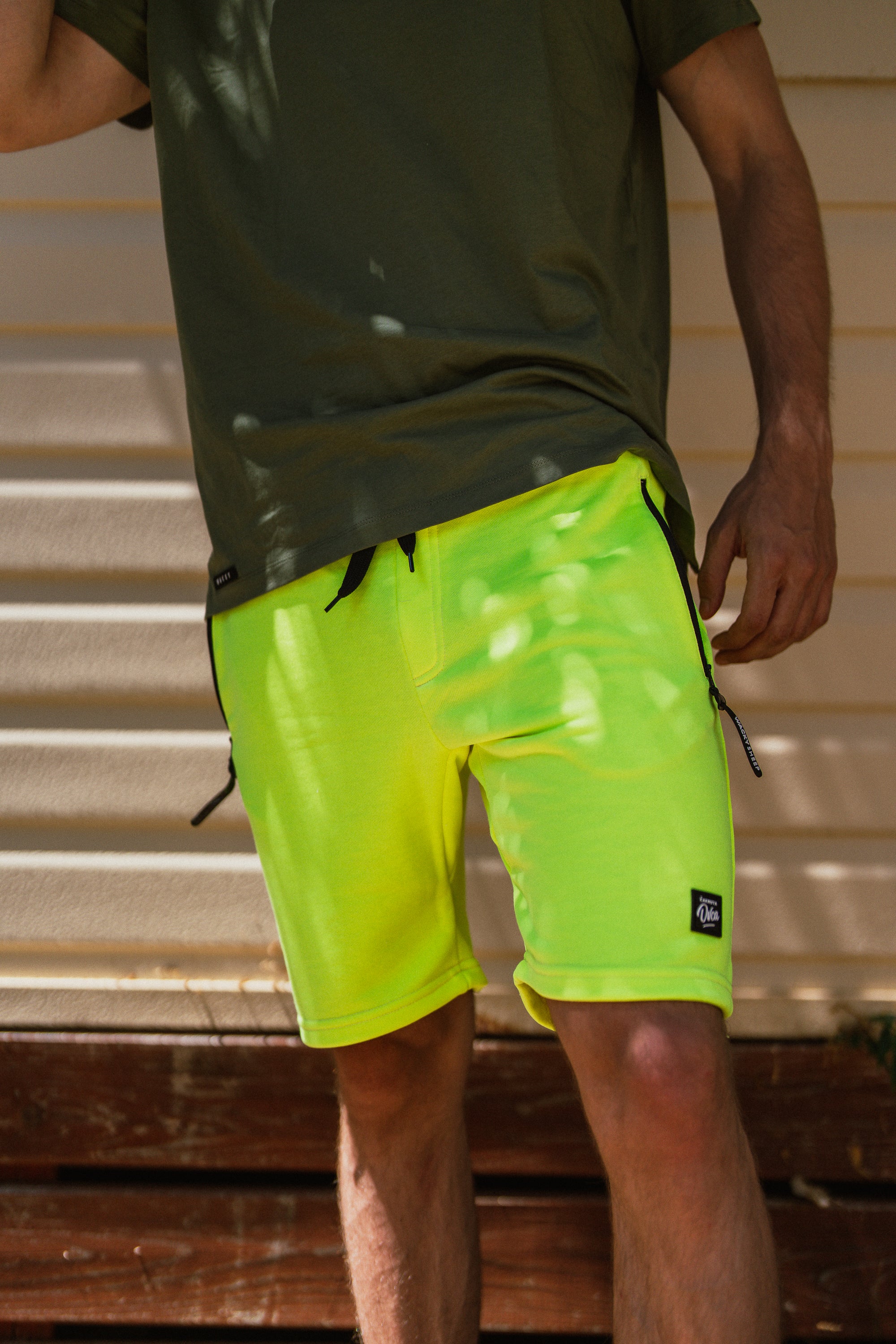 M's Neon Cotton Shorts