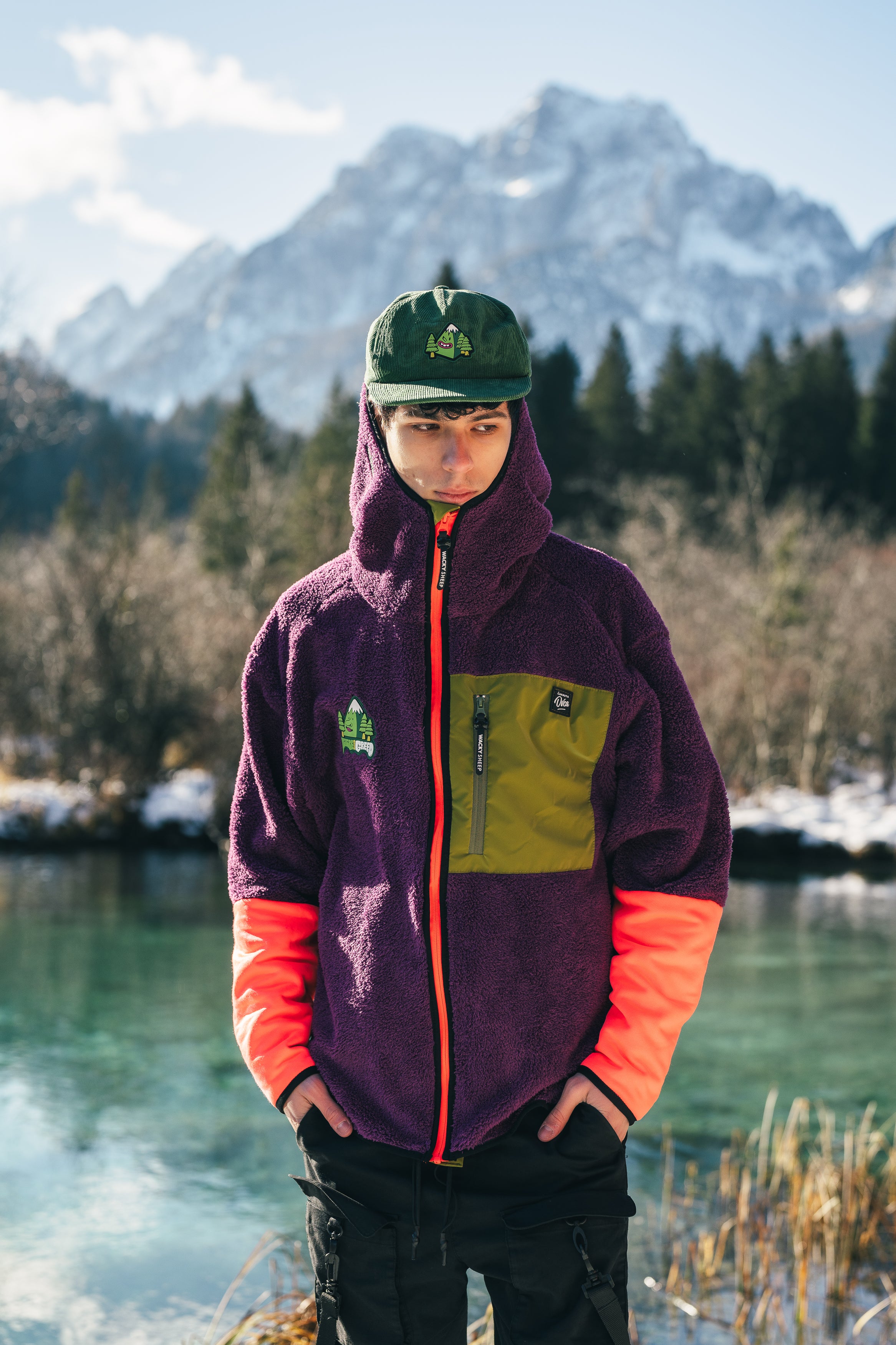 M's Fleece Sherpa Zip Hoodie