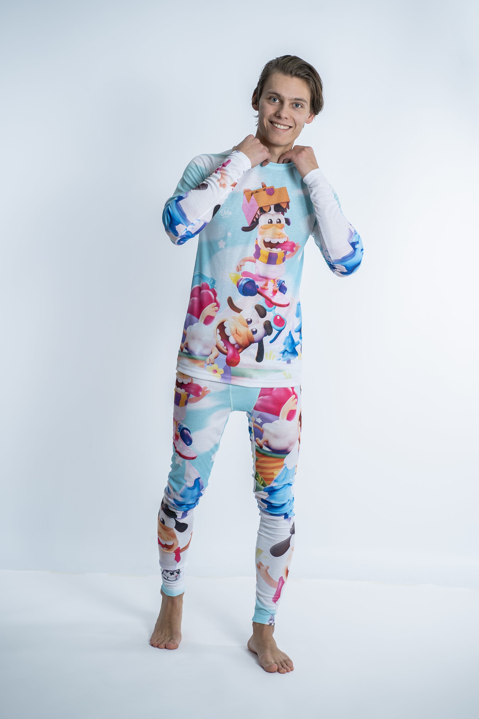 M's 3D Sheep Activewear Set