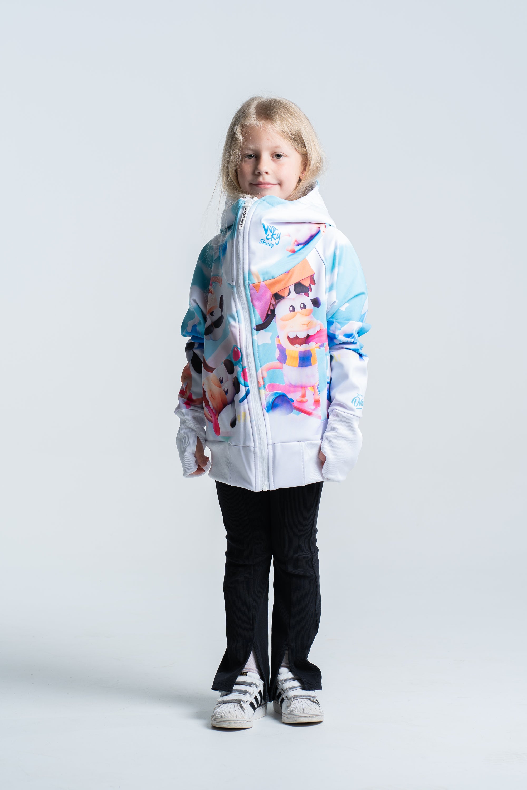 Kids Pinky Blu Hoodie