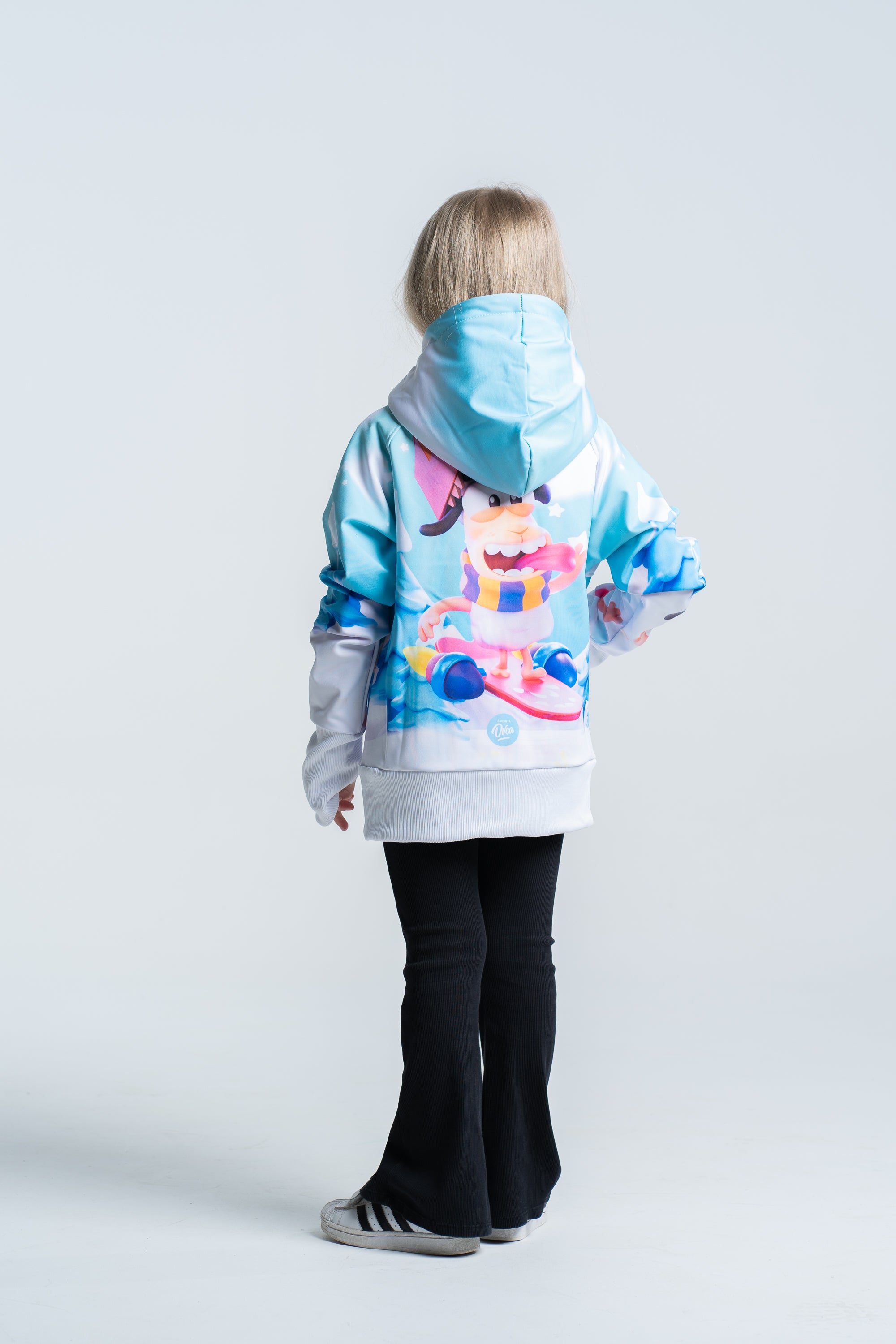 Kids Pinky Blu Hoodie