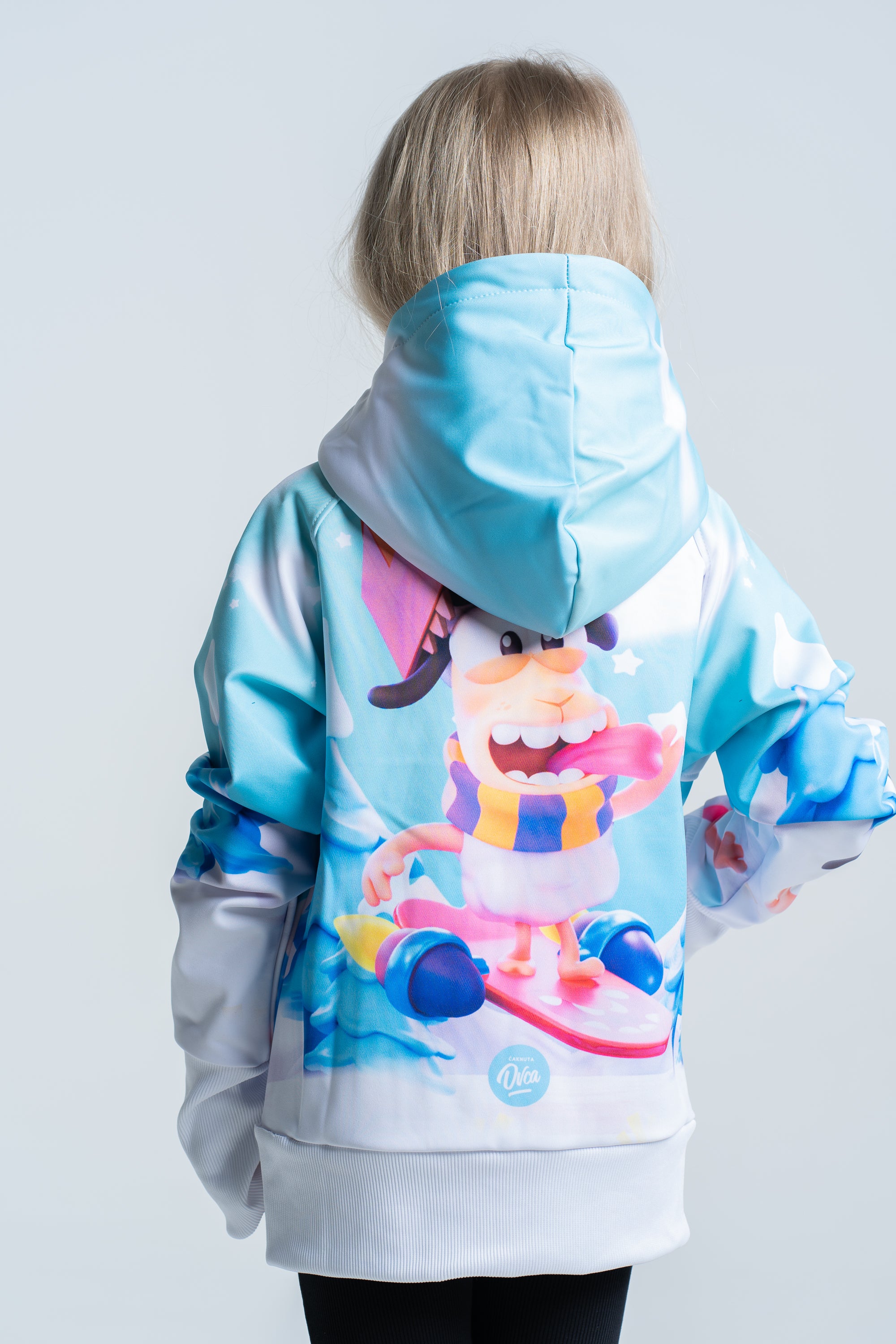 Kids Pinky Blu Hoodie