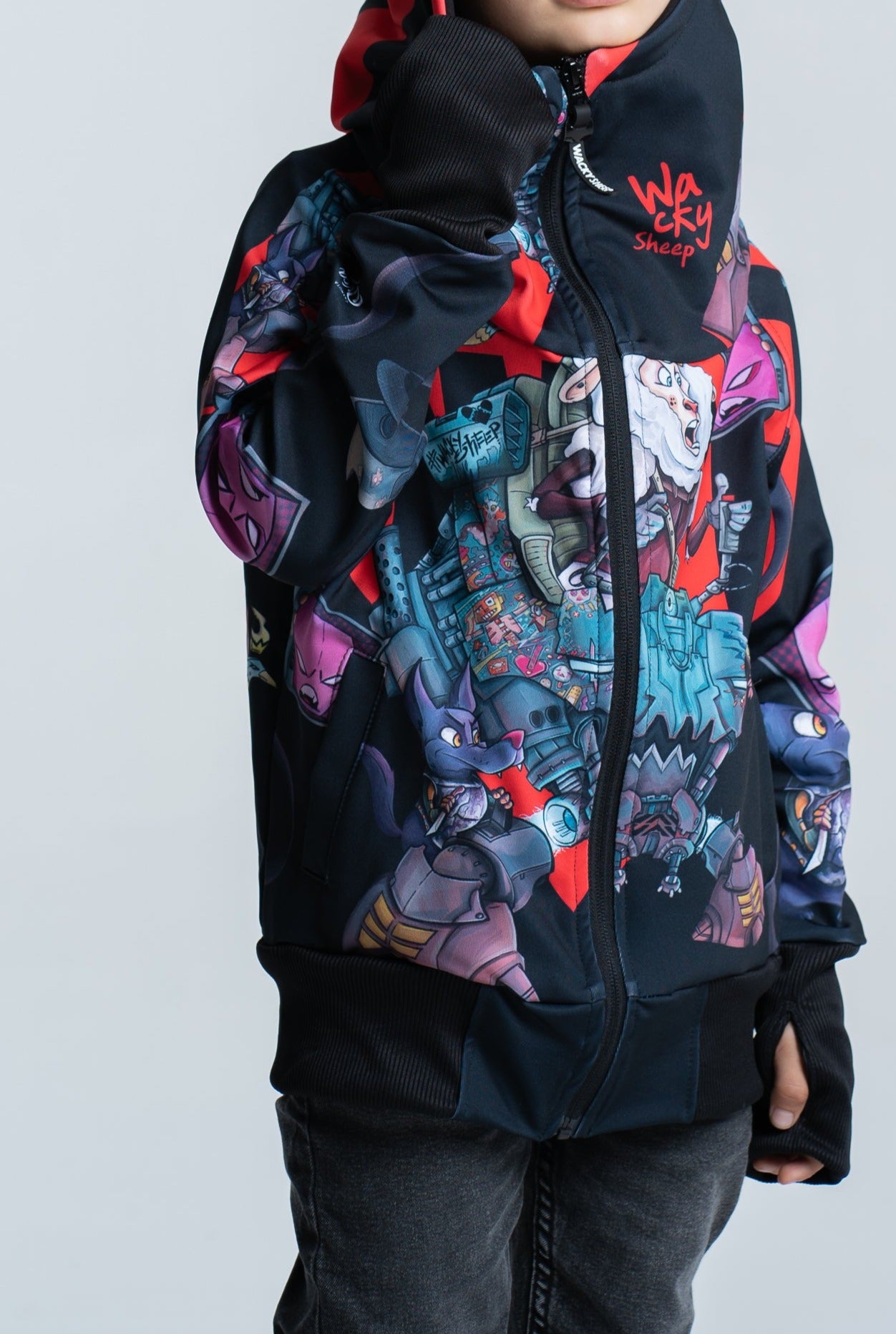 Kids Battle Black Hoodie