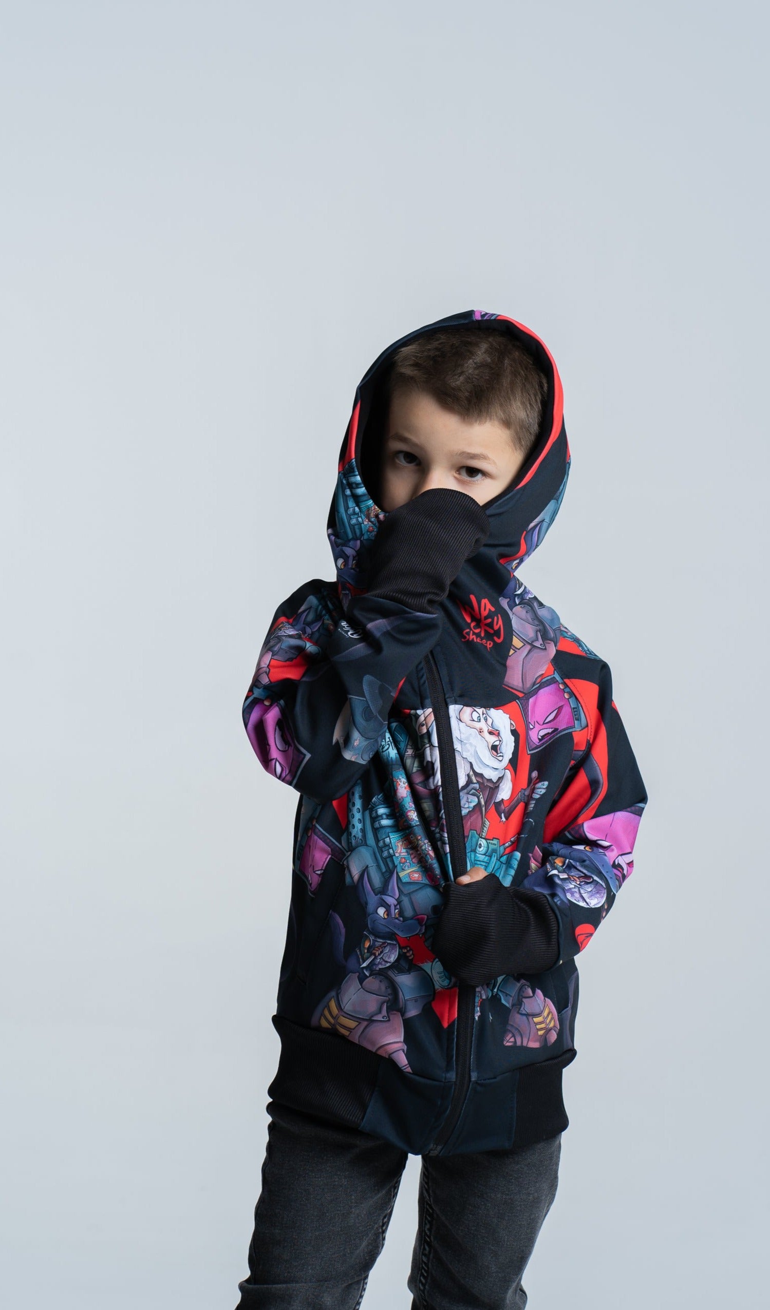 Kids Battle Black Hoodie