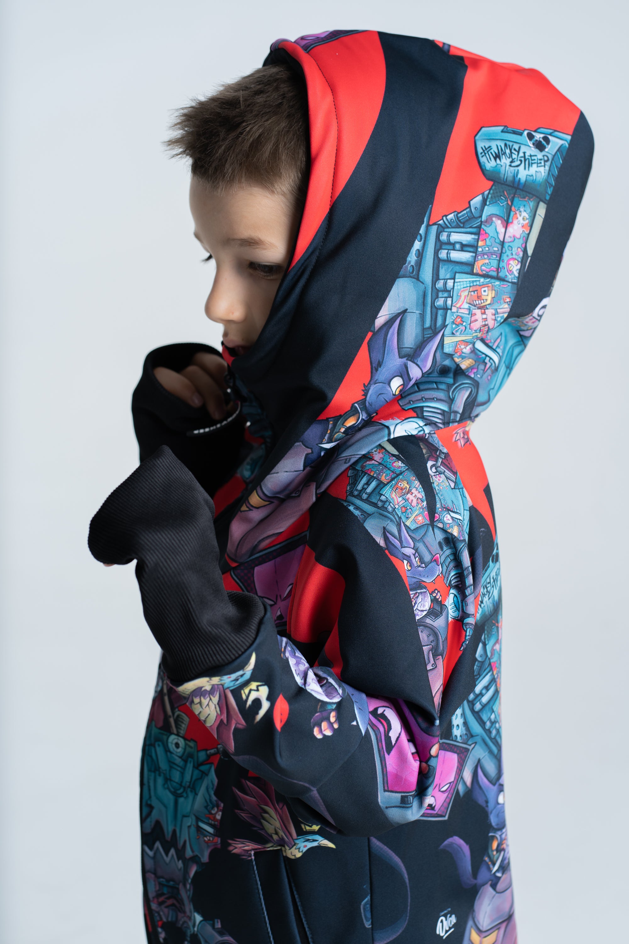 Kids Battle Black Hoodie