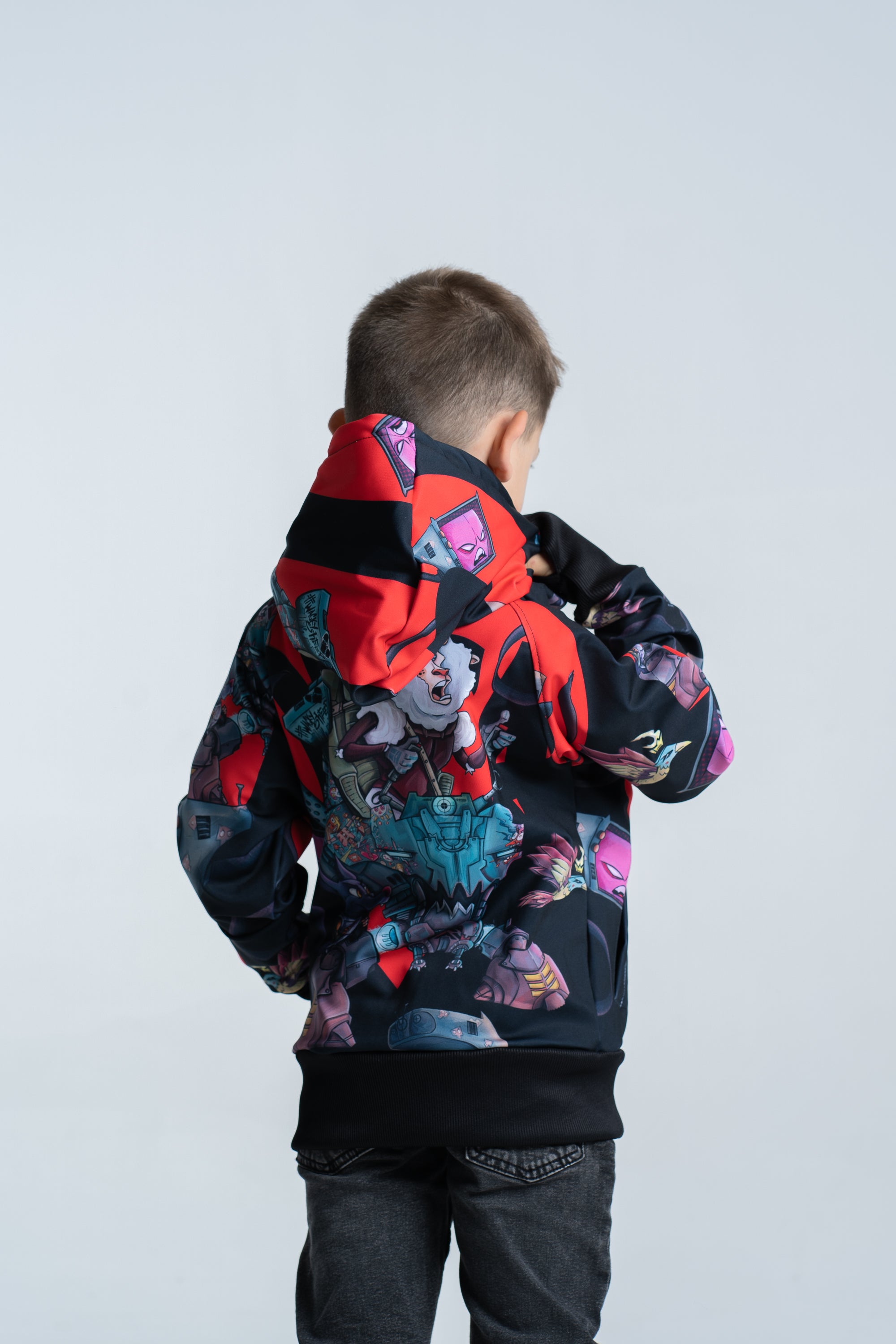 Kids Battle Black Hoodie