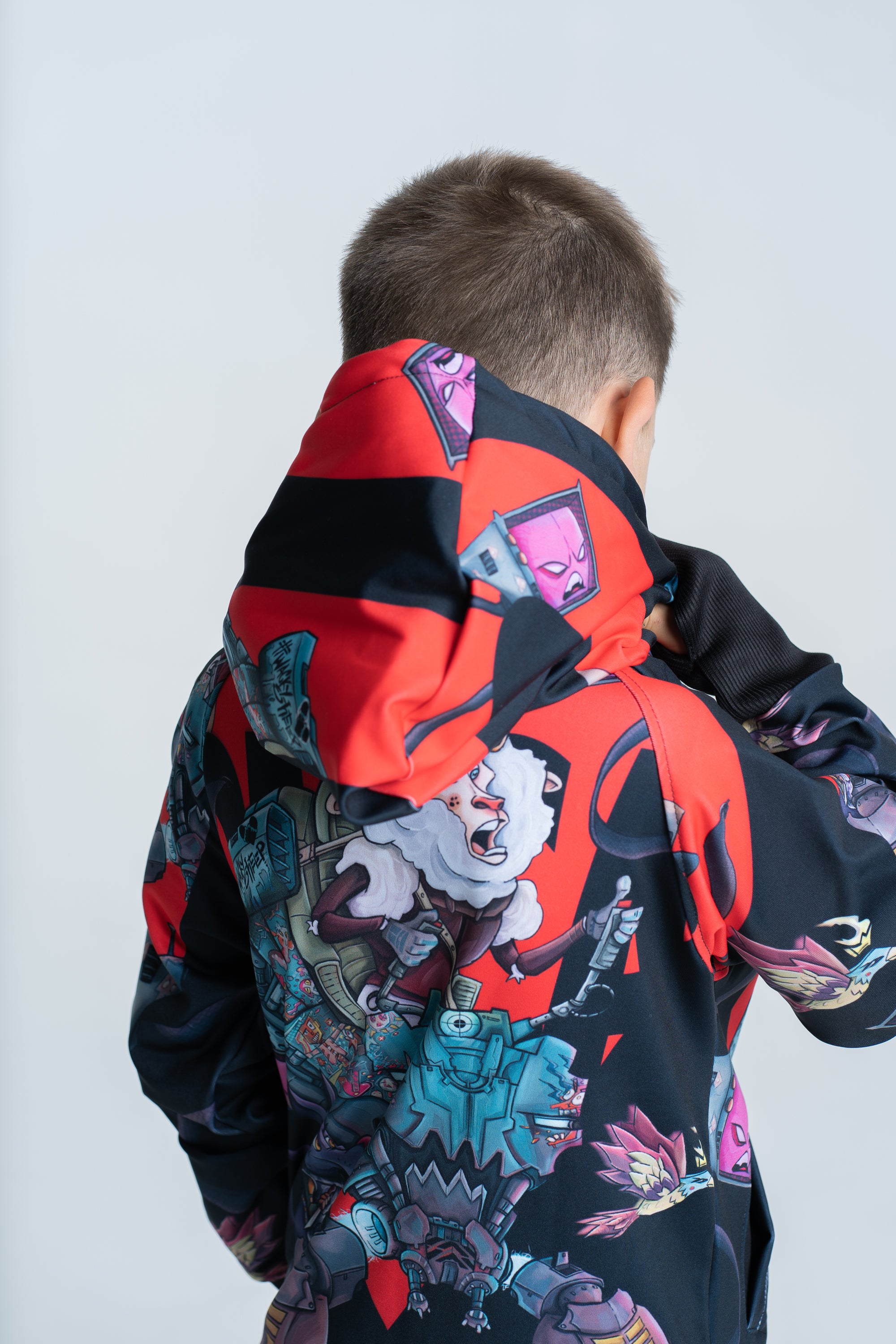 Kids Battle Black Hoodie