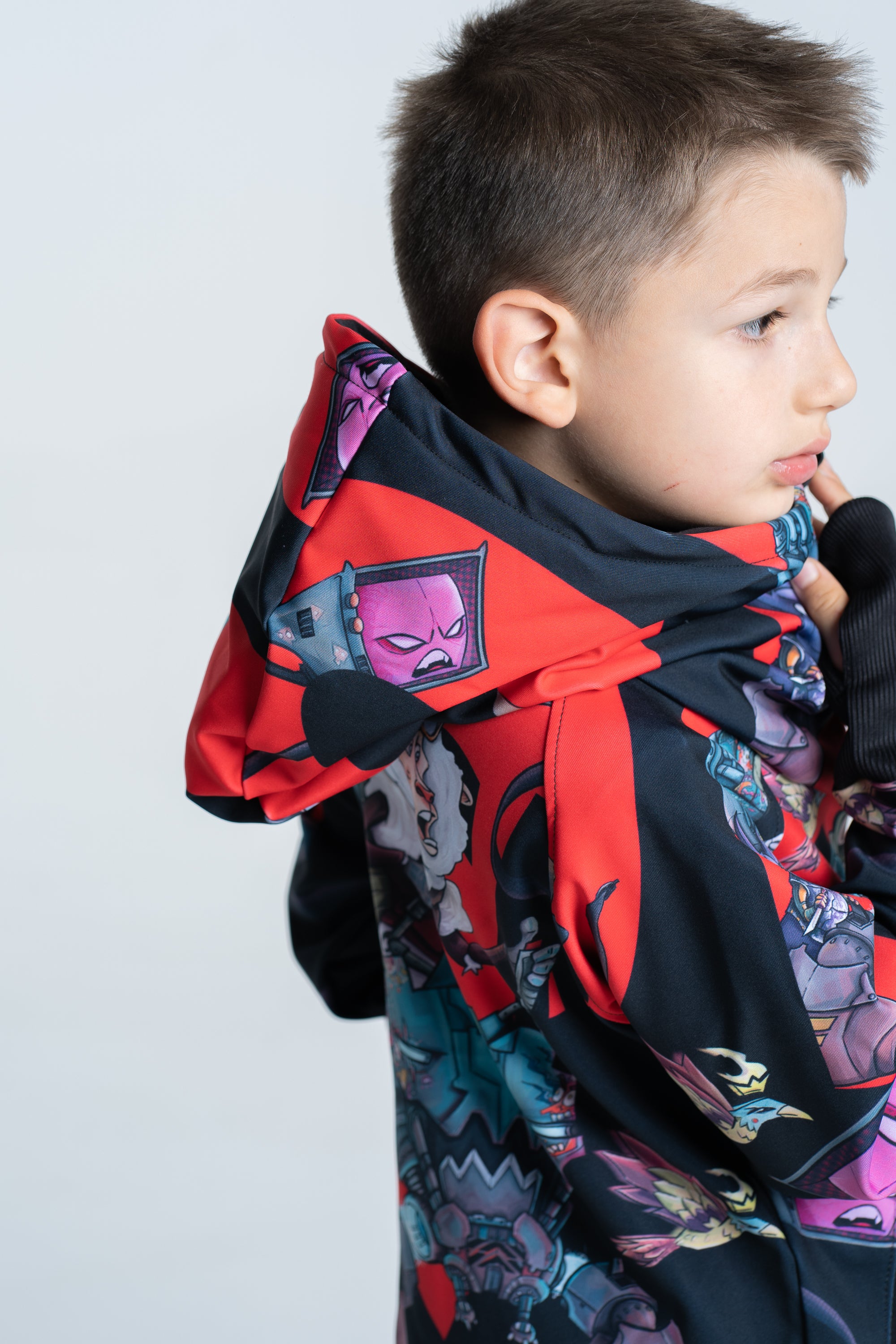Kids Battle Black Hoodie
