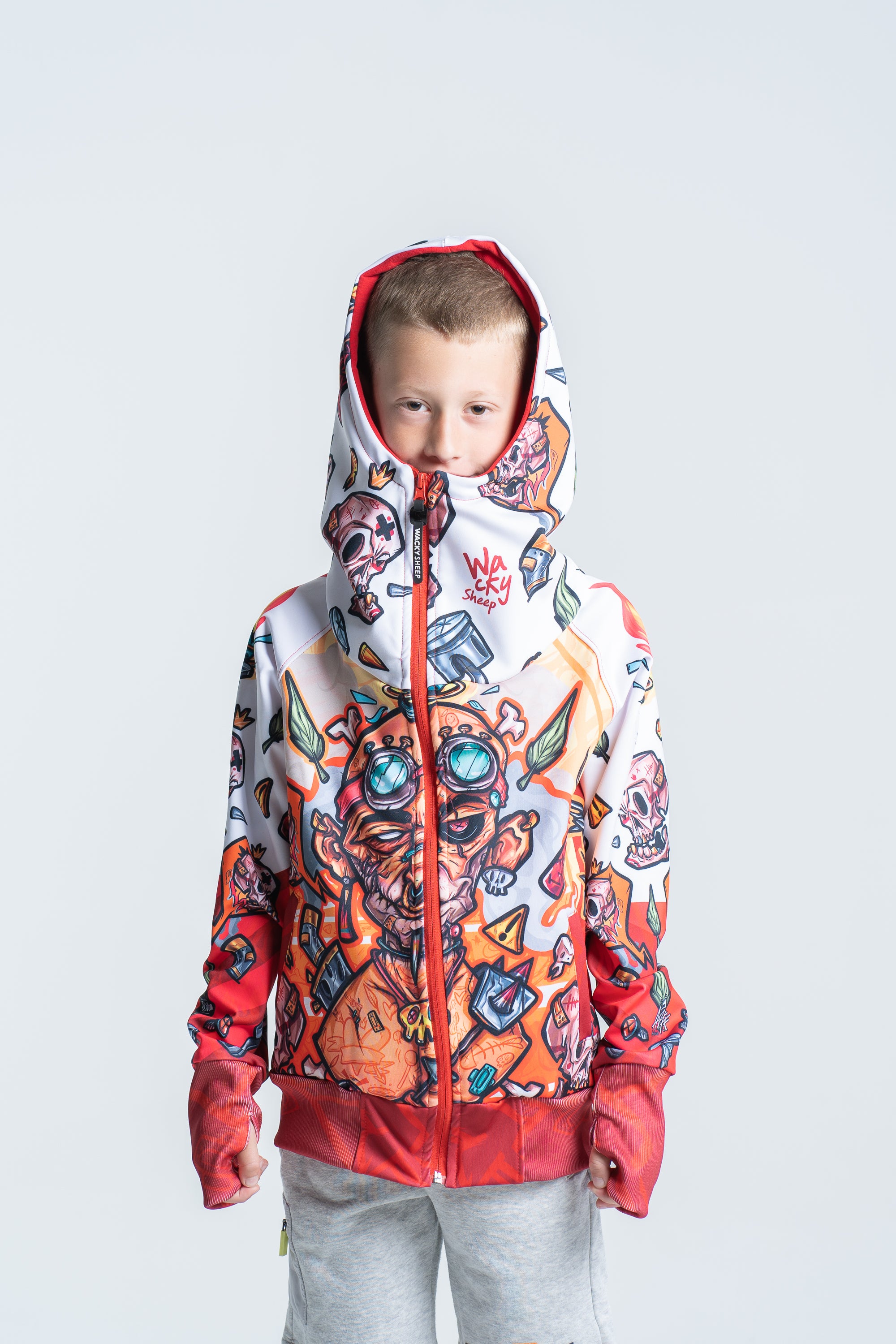 Kids Fire Hoodie