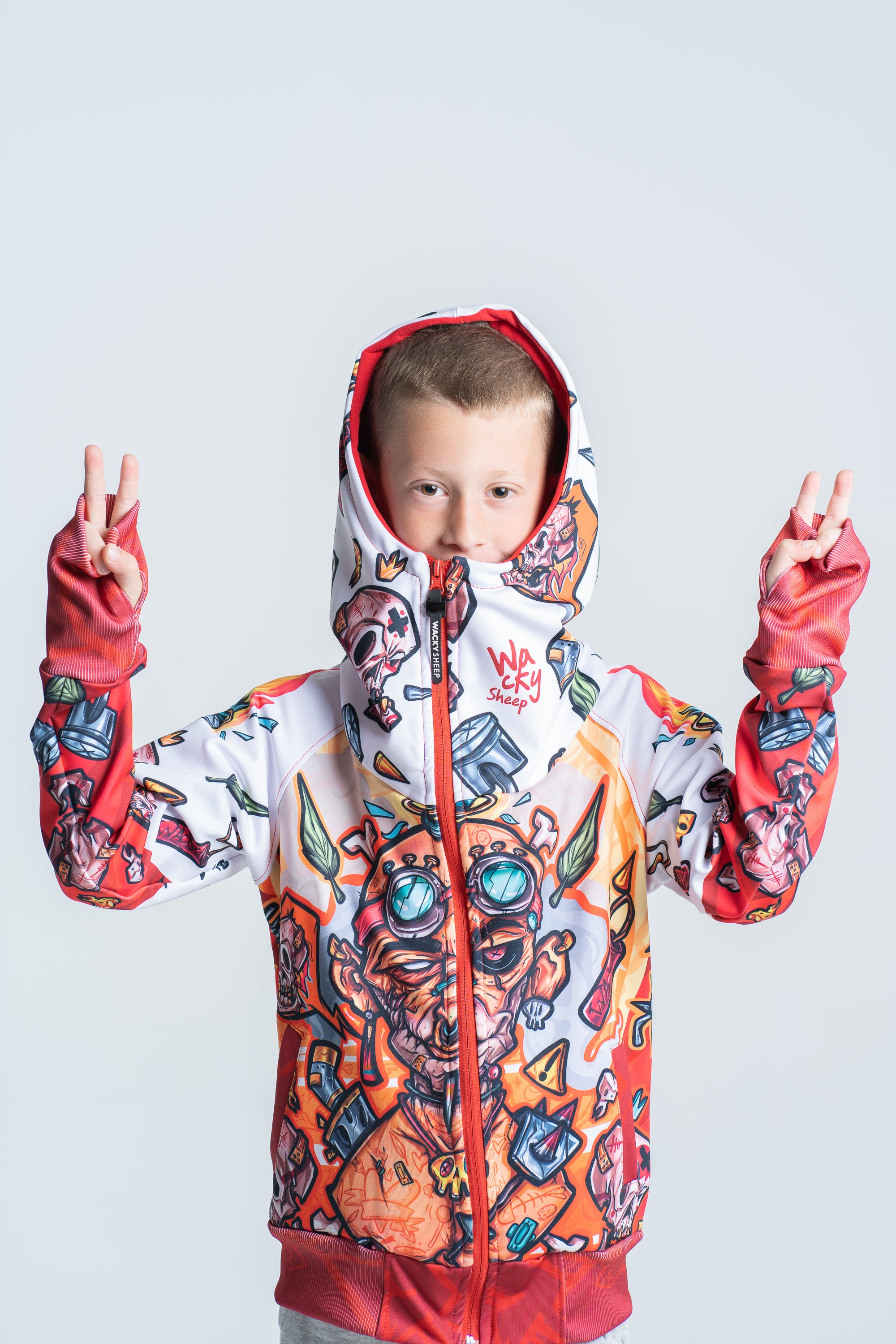 Kids Fire Hoodie