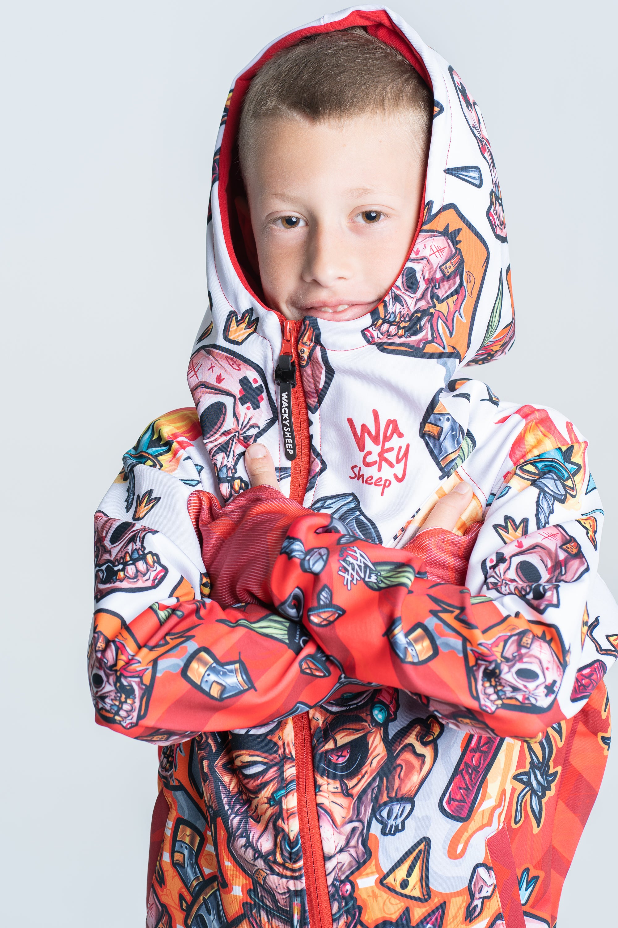 Kids Fire Hoodie