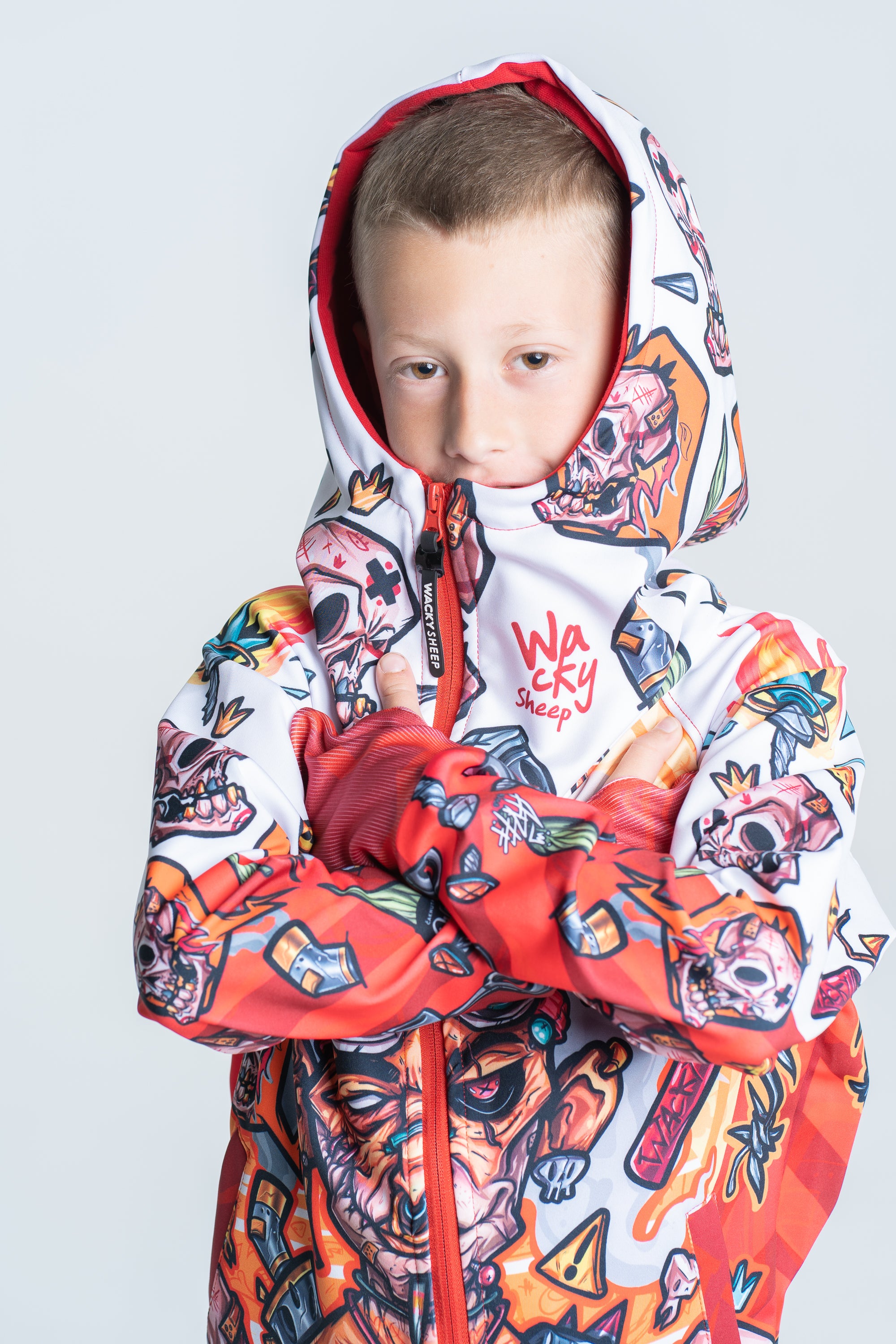 Kids Fire Hoodie