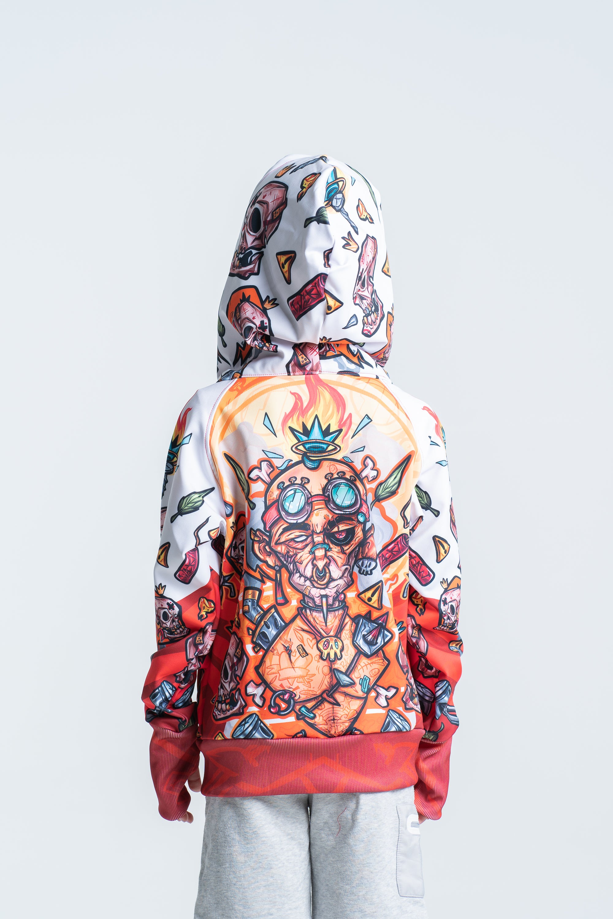 Kids Fire Hoodie