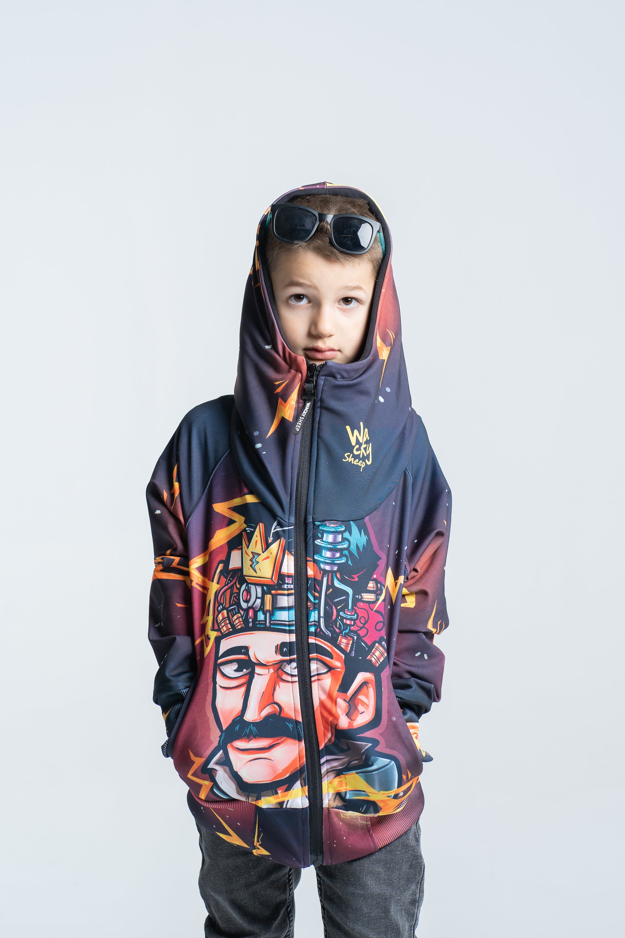 Kids Tesla Hoodie