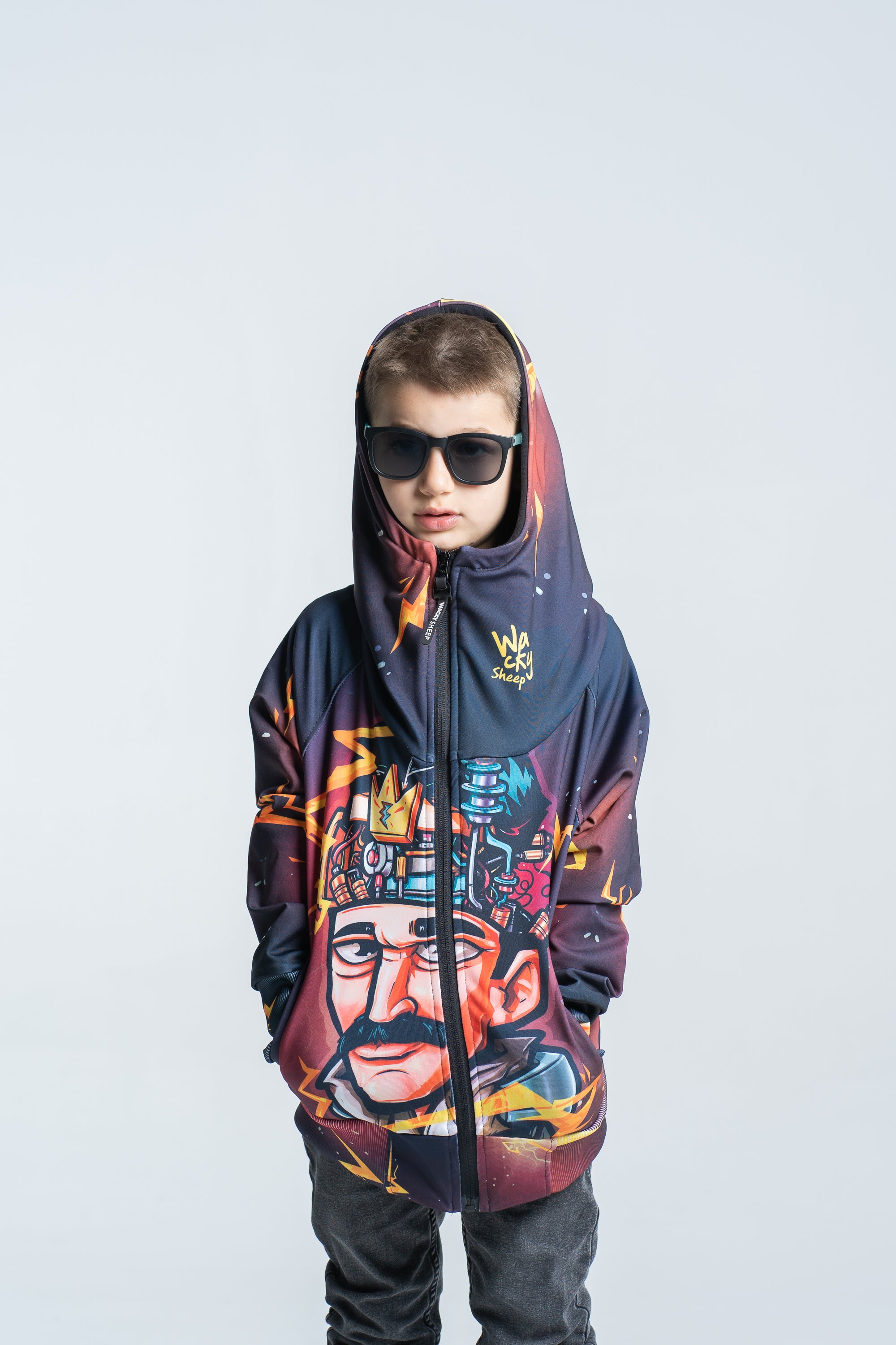 Kids Tesla Hoodie