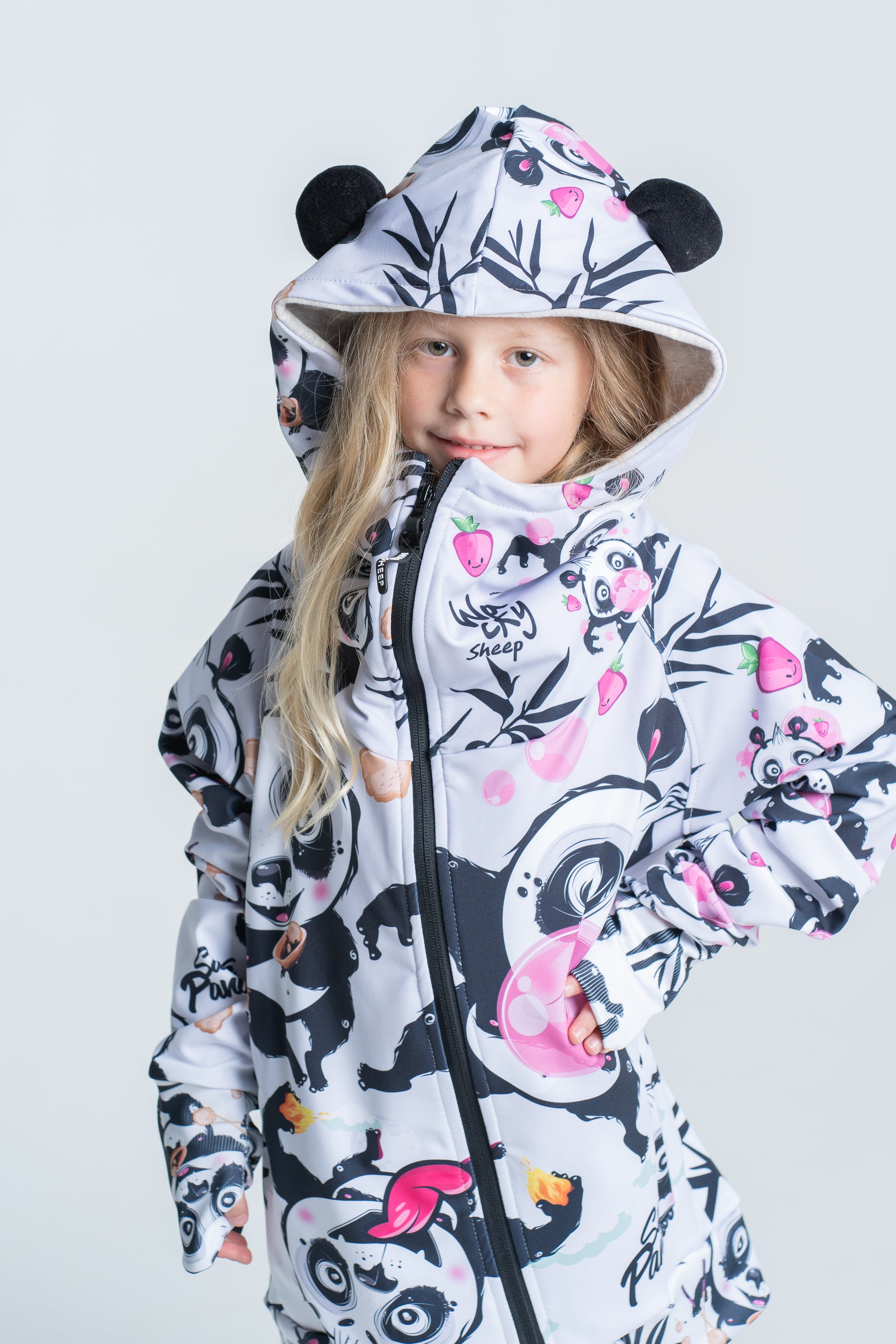 Kids Panda Hoodie