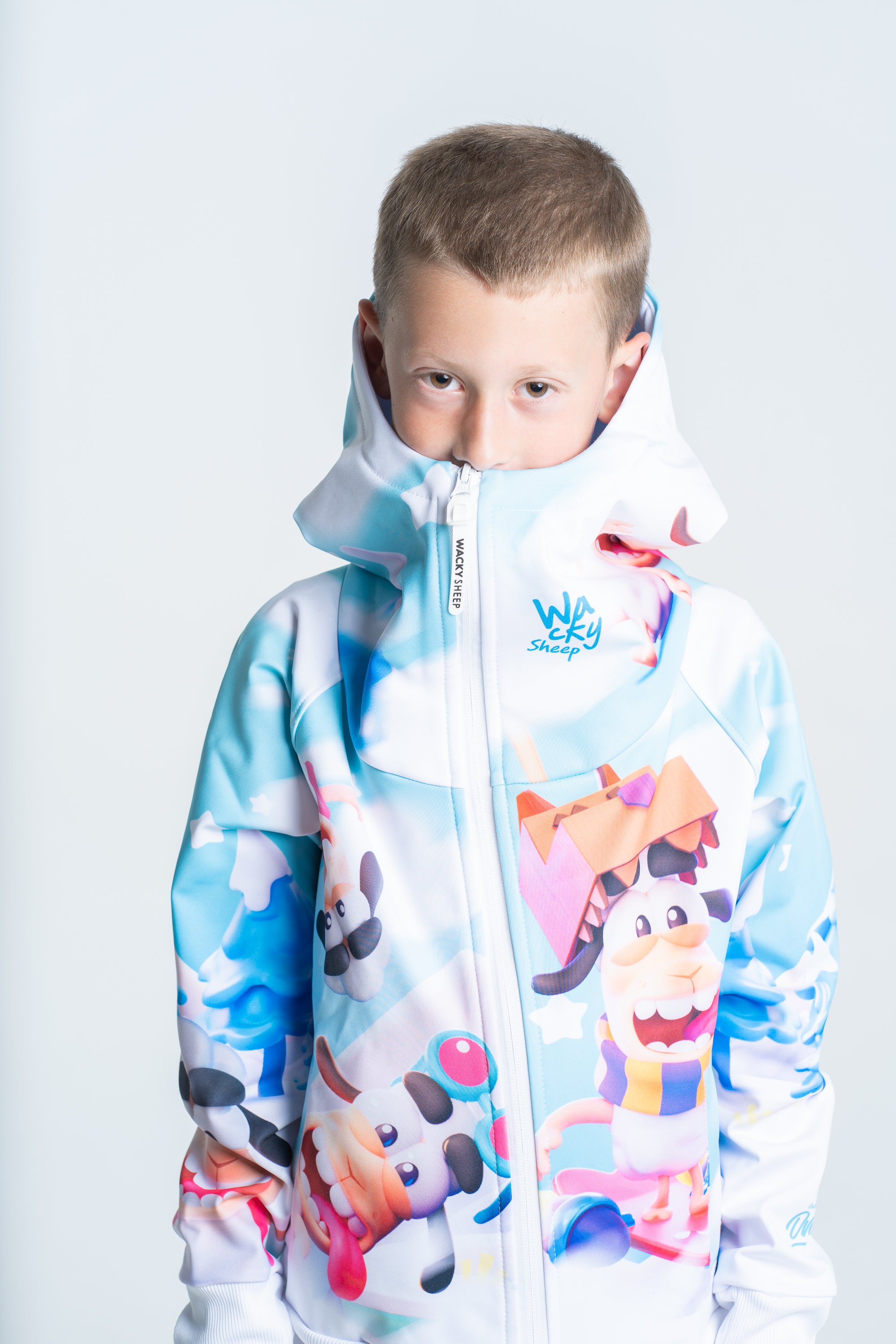 Kids Pinky Blu Hoodie