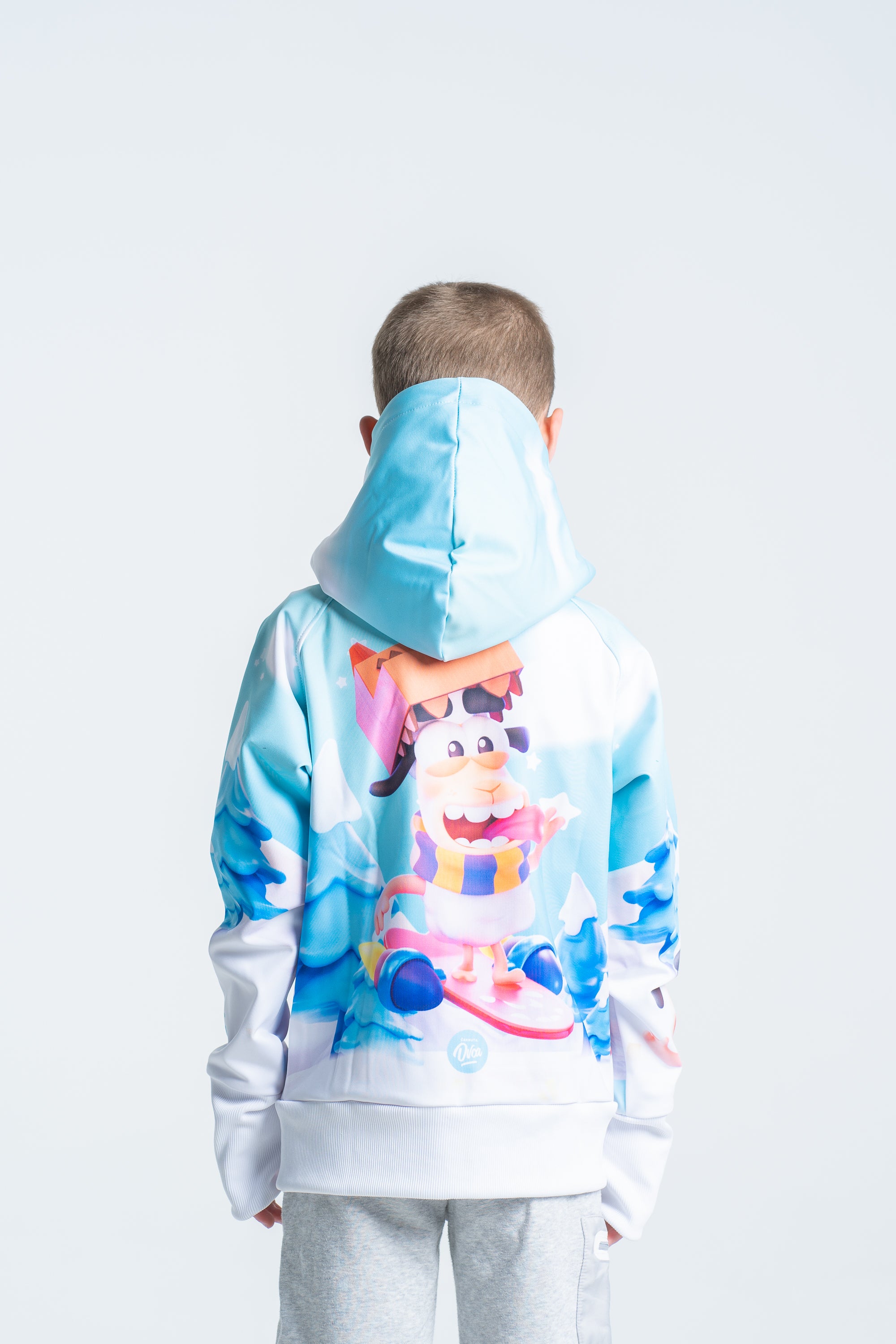 Kids Pinky Blu Hoodie