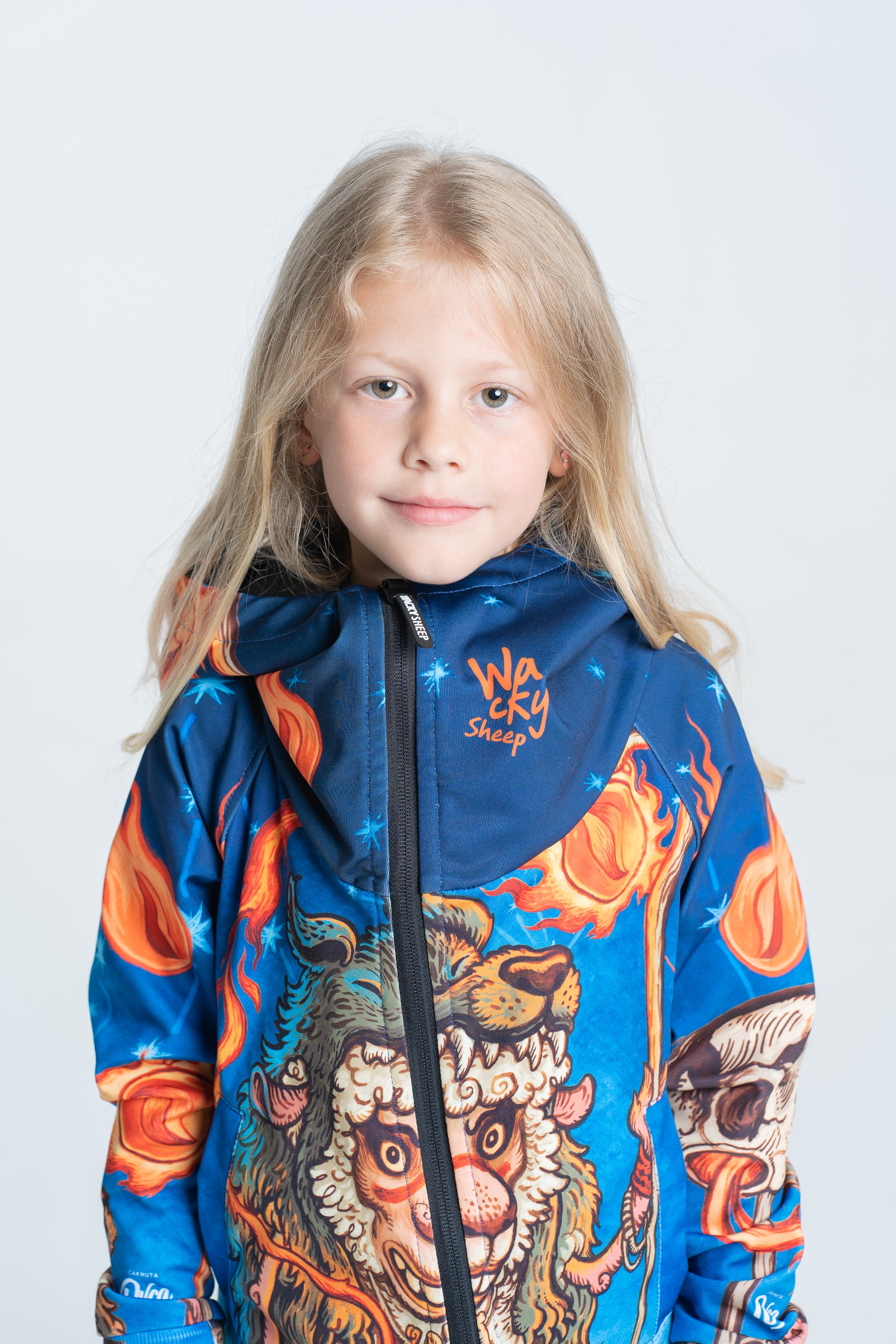 Kids Blue Shaman Hoodie