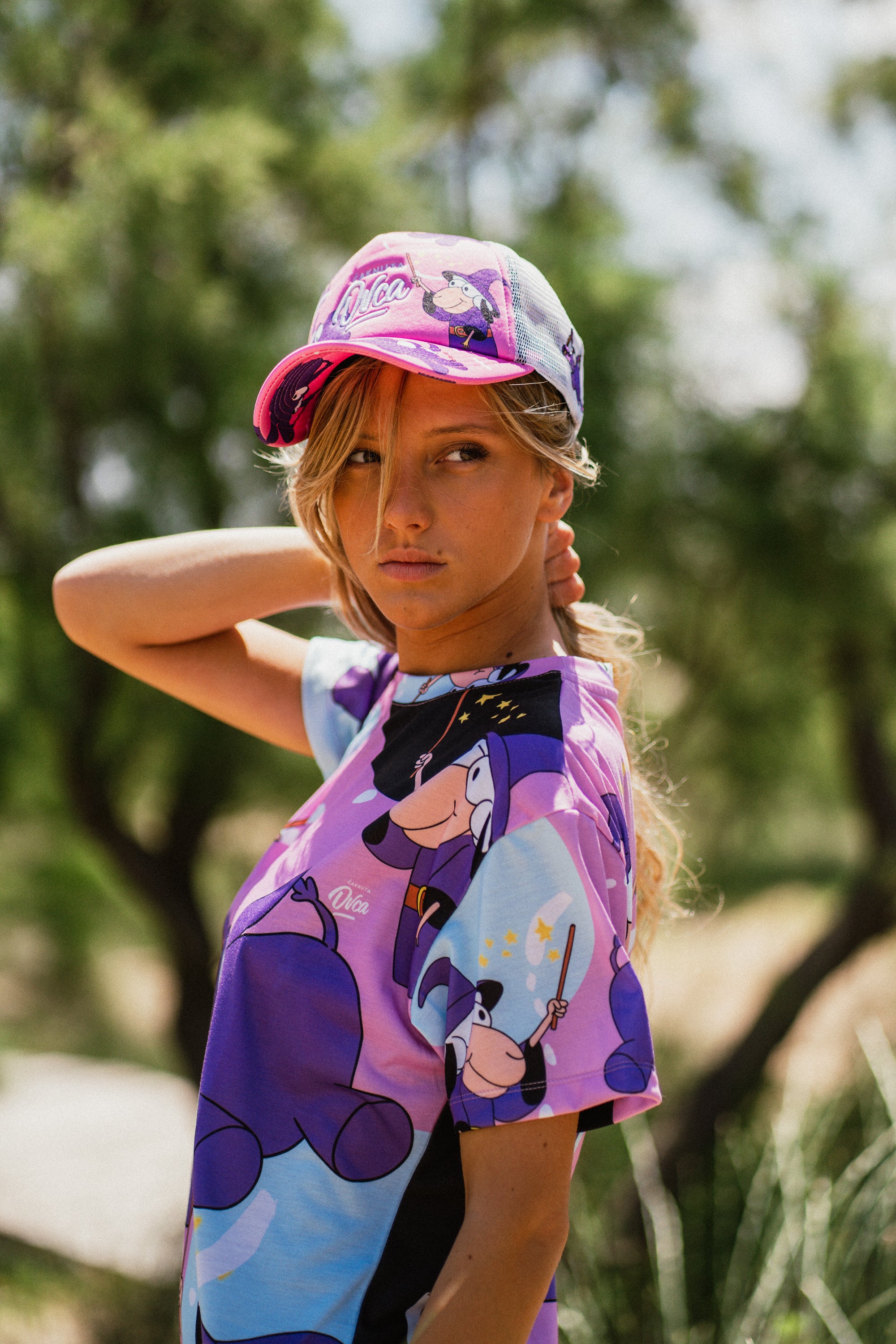 W's Elephant All Over Print T-Shirt