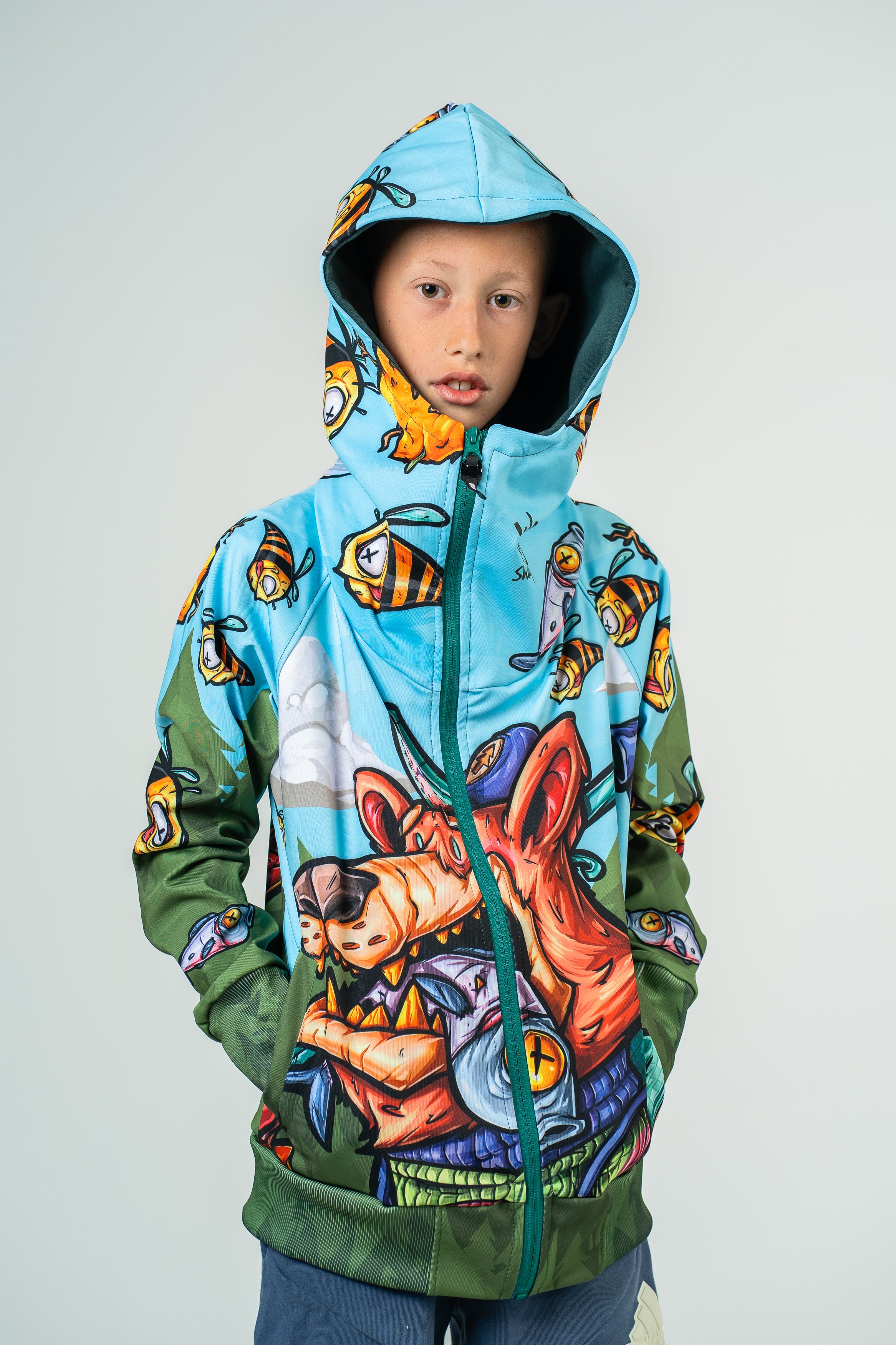 Kids Bear Hoodie