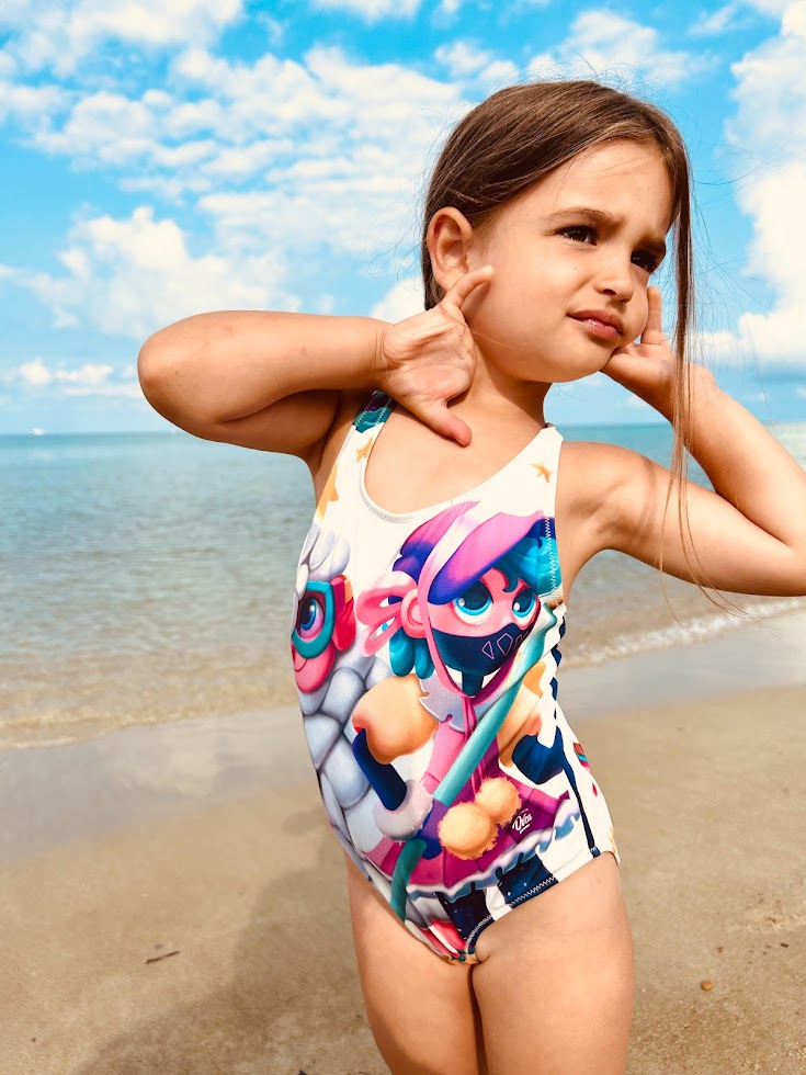 Kids One Piece Pastirica Swimsuit