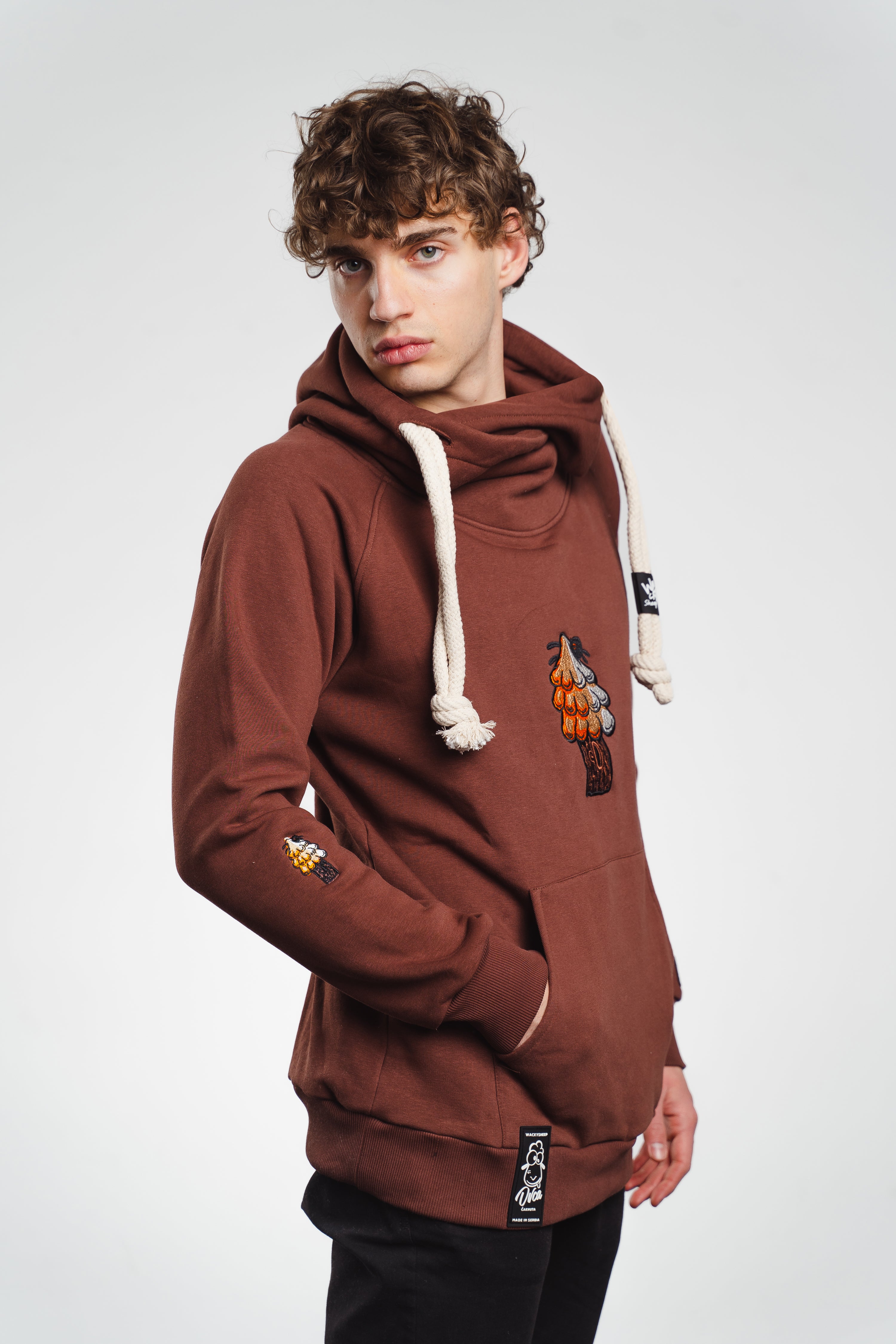 M's Classic Brown Tree Hoodie