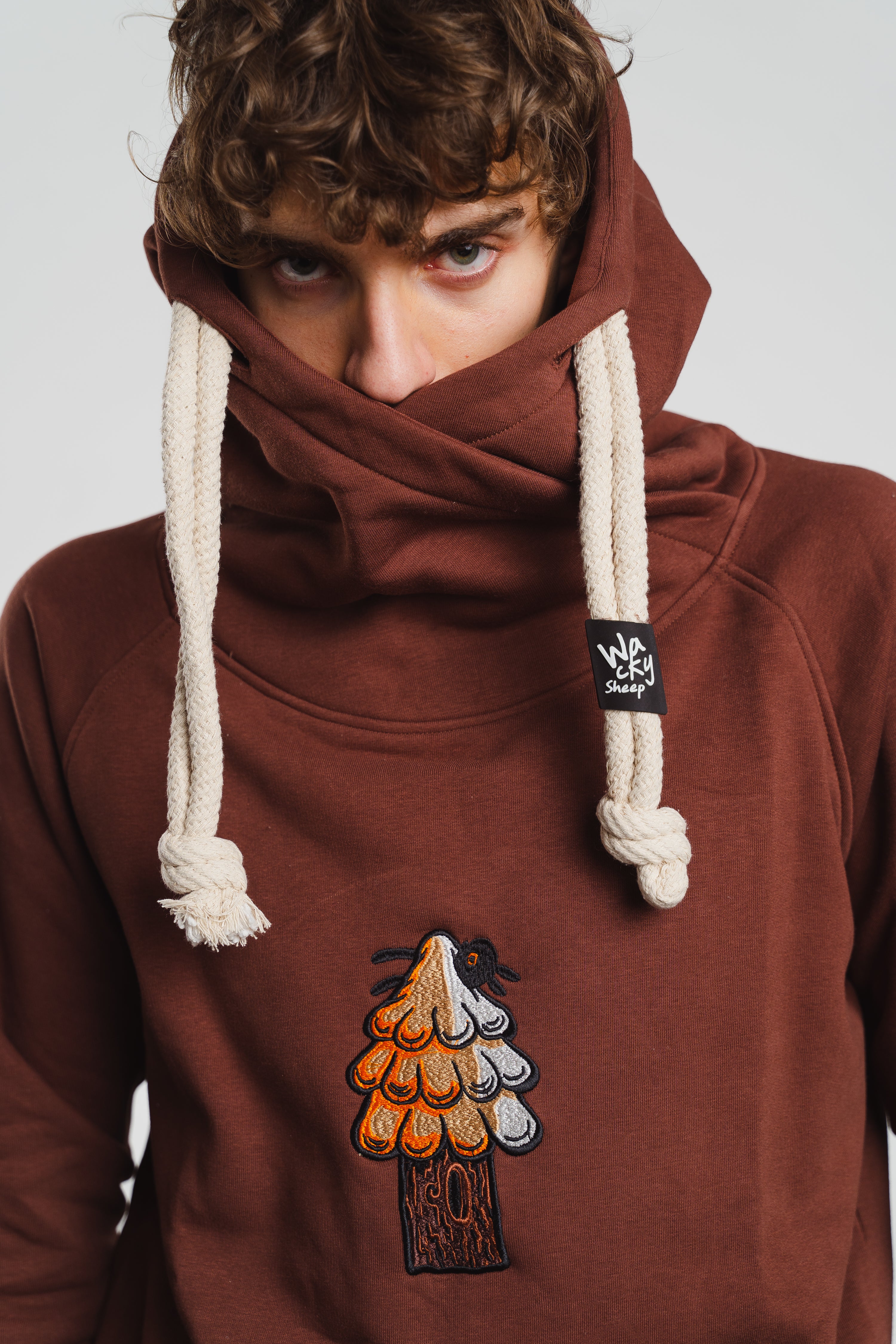 M's Classic Brown Tree Hoodie