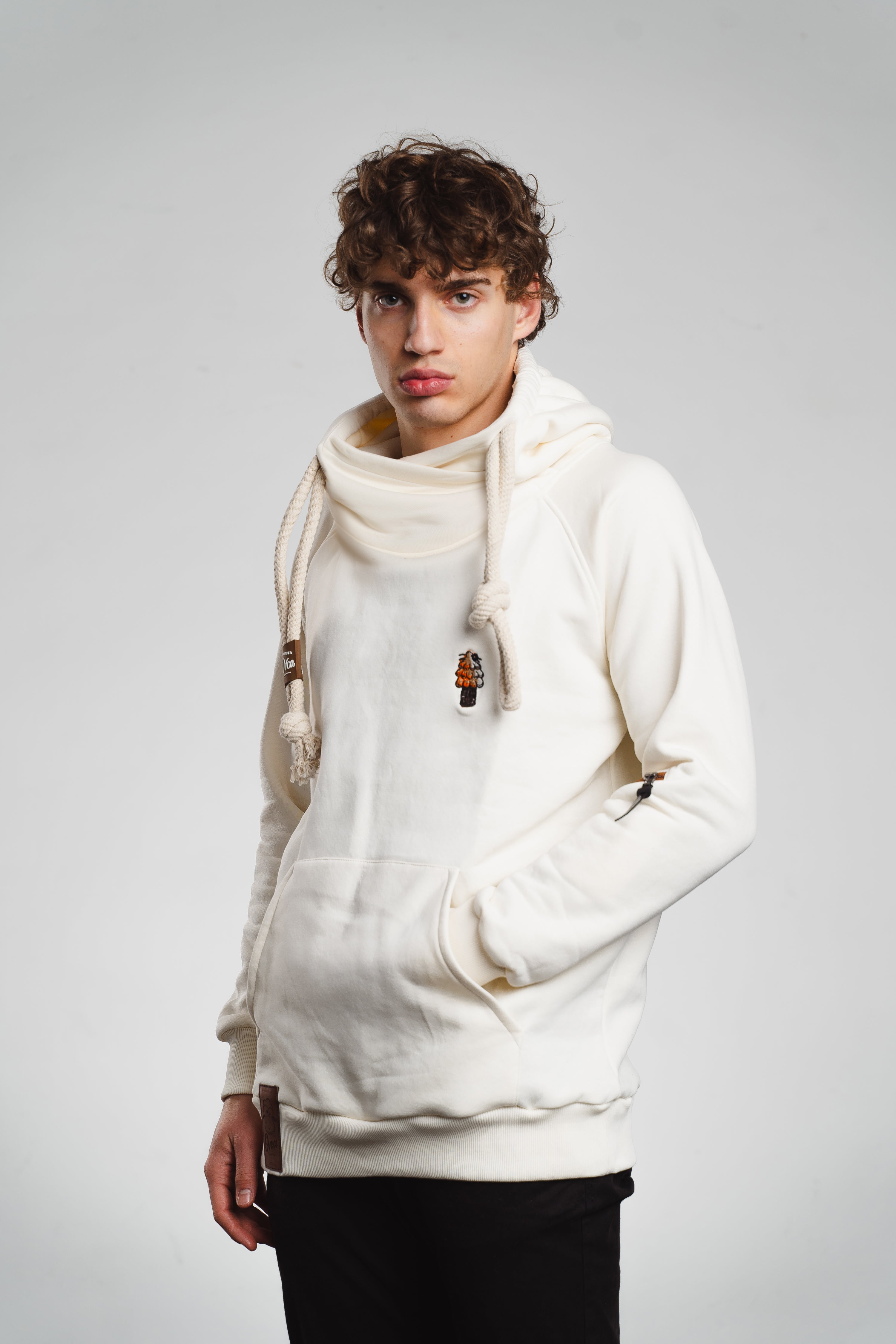 M's Classic Beige Hoodie