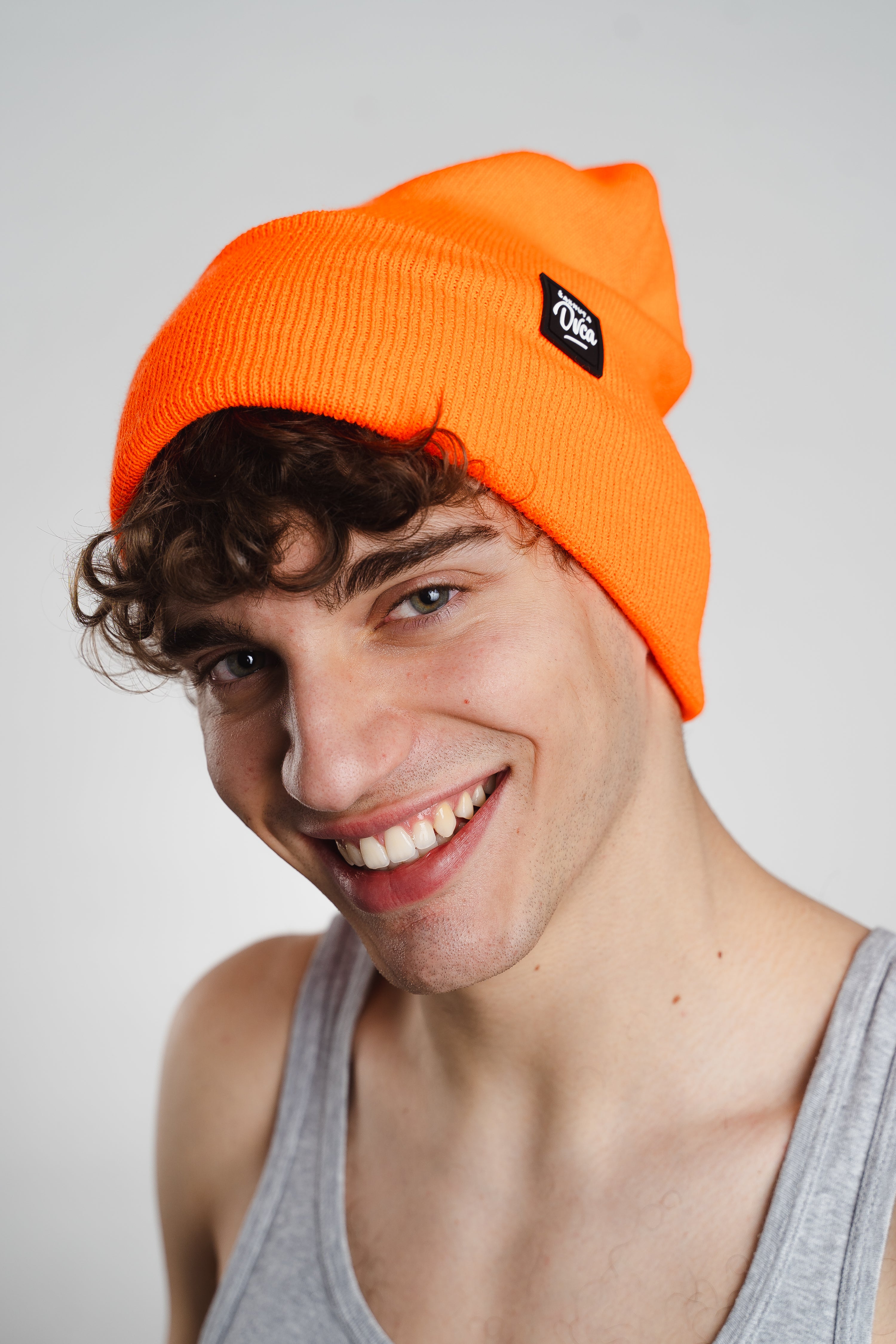 Orange Beanie